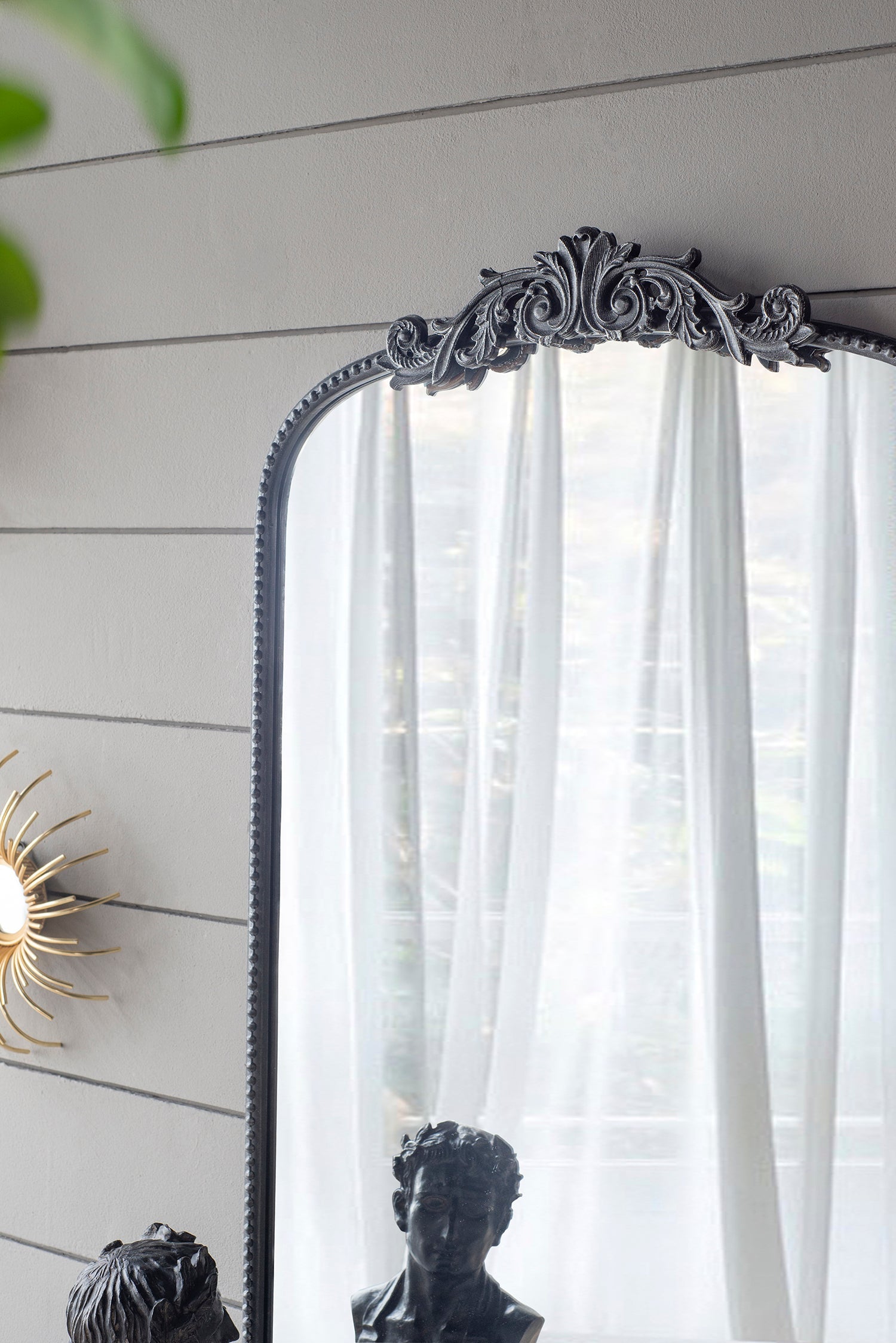 mirror with intricate frame