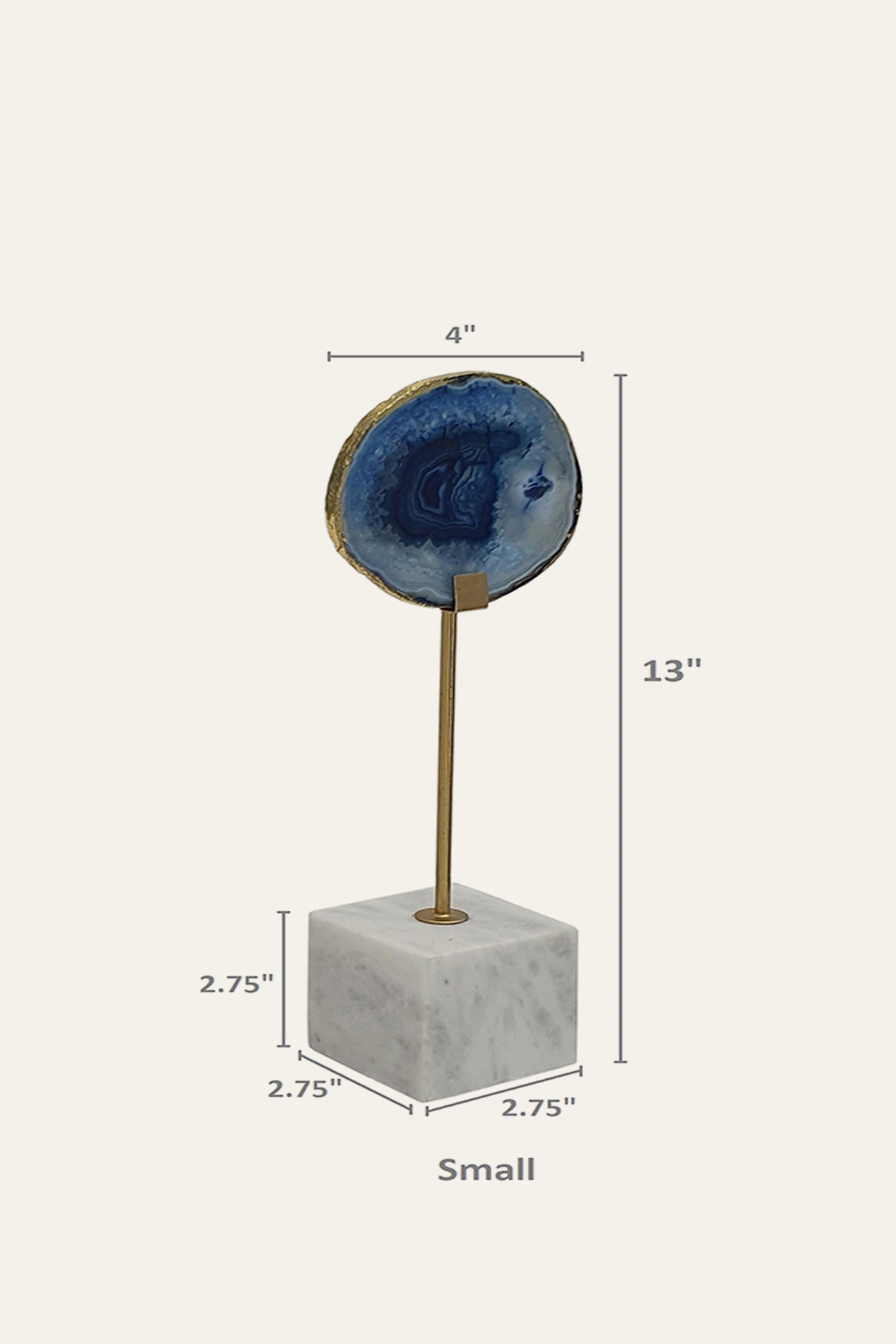 Blue Agate Slice