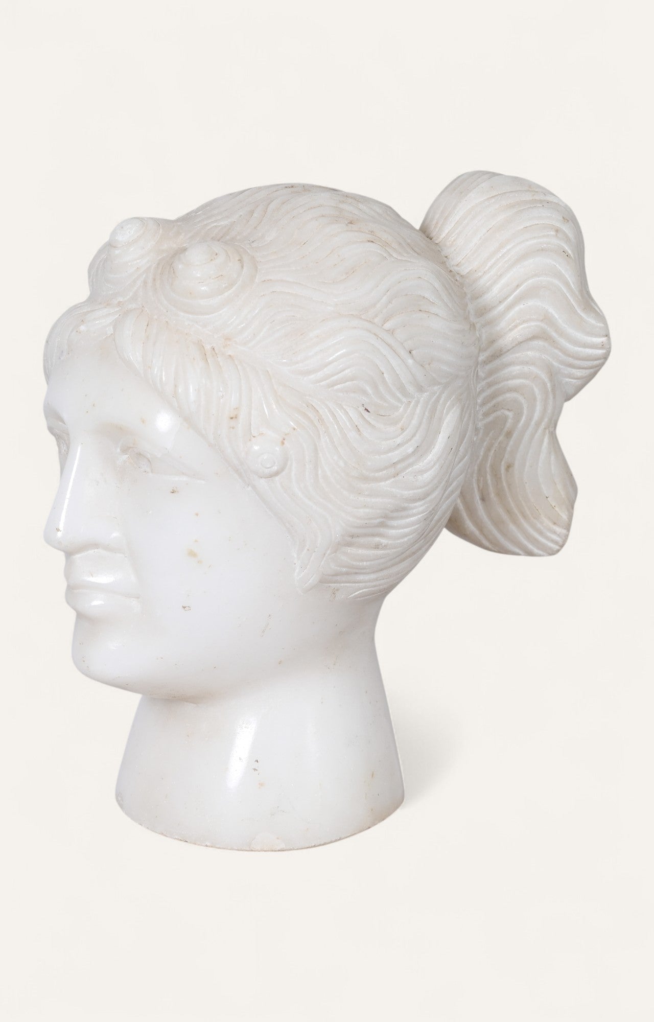 Egyptian Lady Marble Sculpture
