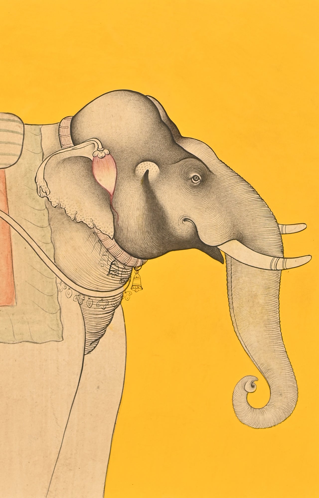 Elephant Watercolor painting__secondary