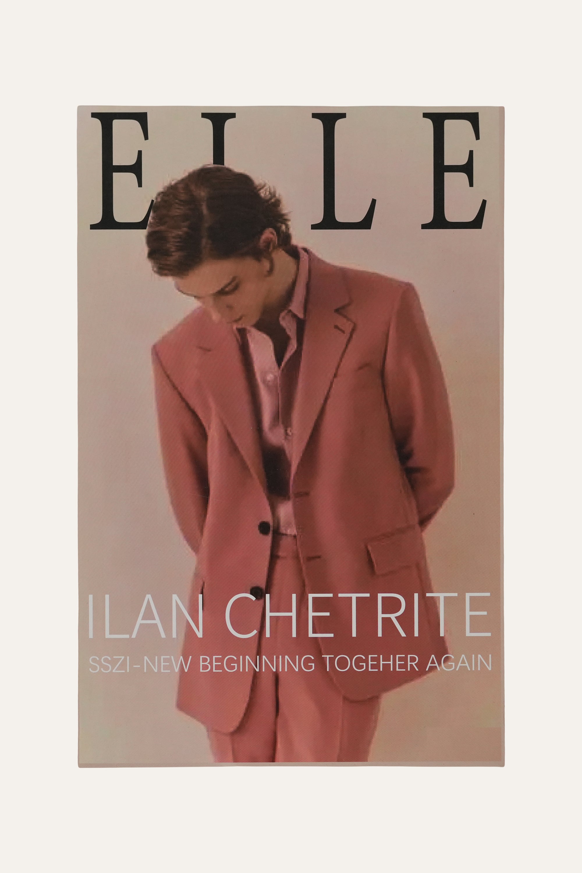 Elle Blush Fashion Display Book
