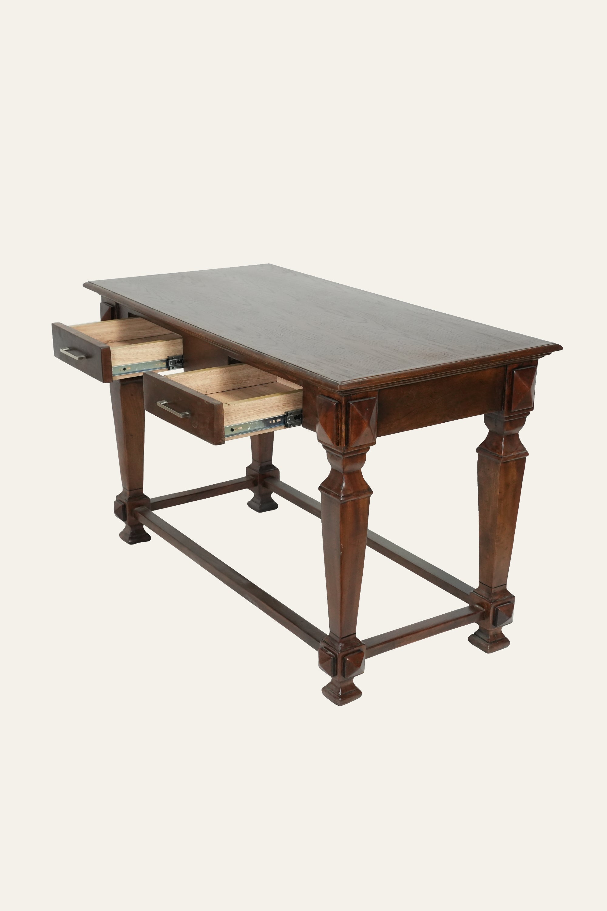 Entryway table with storage drawers