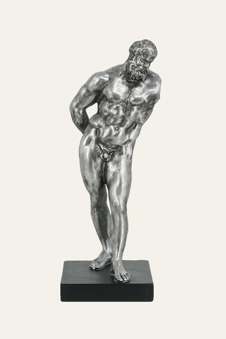 Farnese Hercules Silver Statue