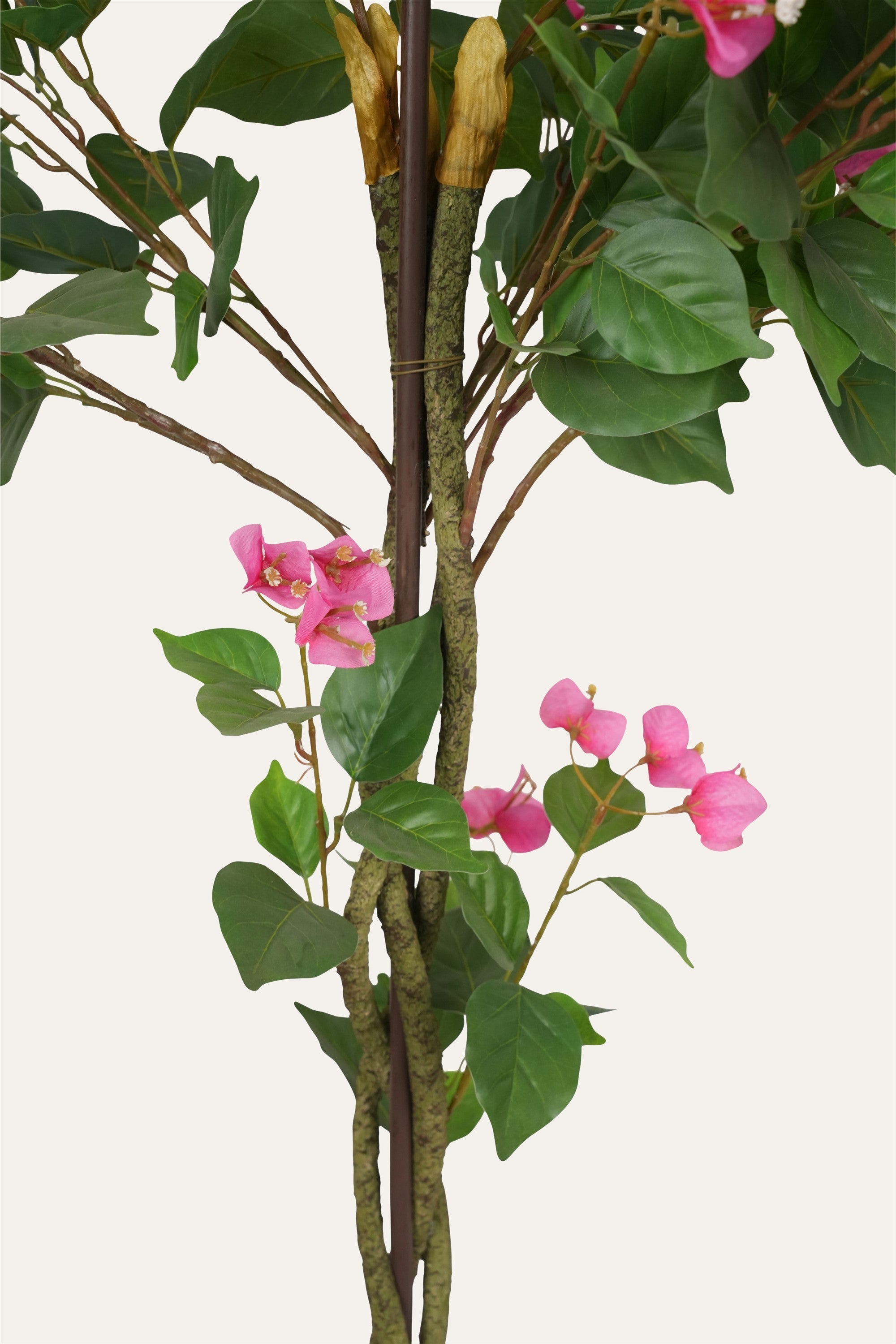 Faux pink bougainvillea tree for home décor