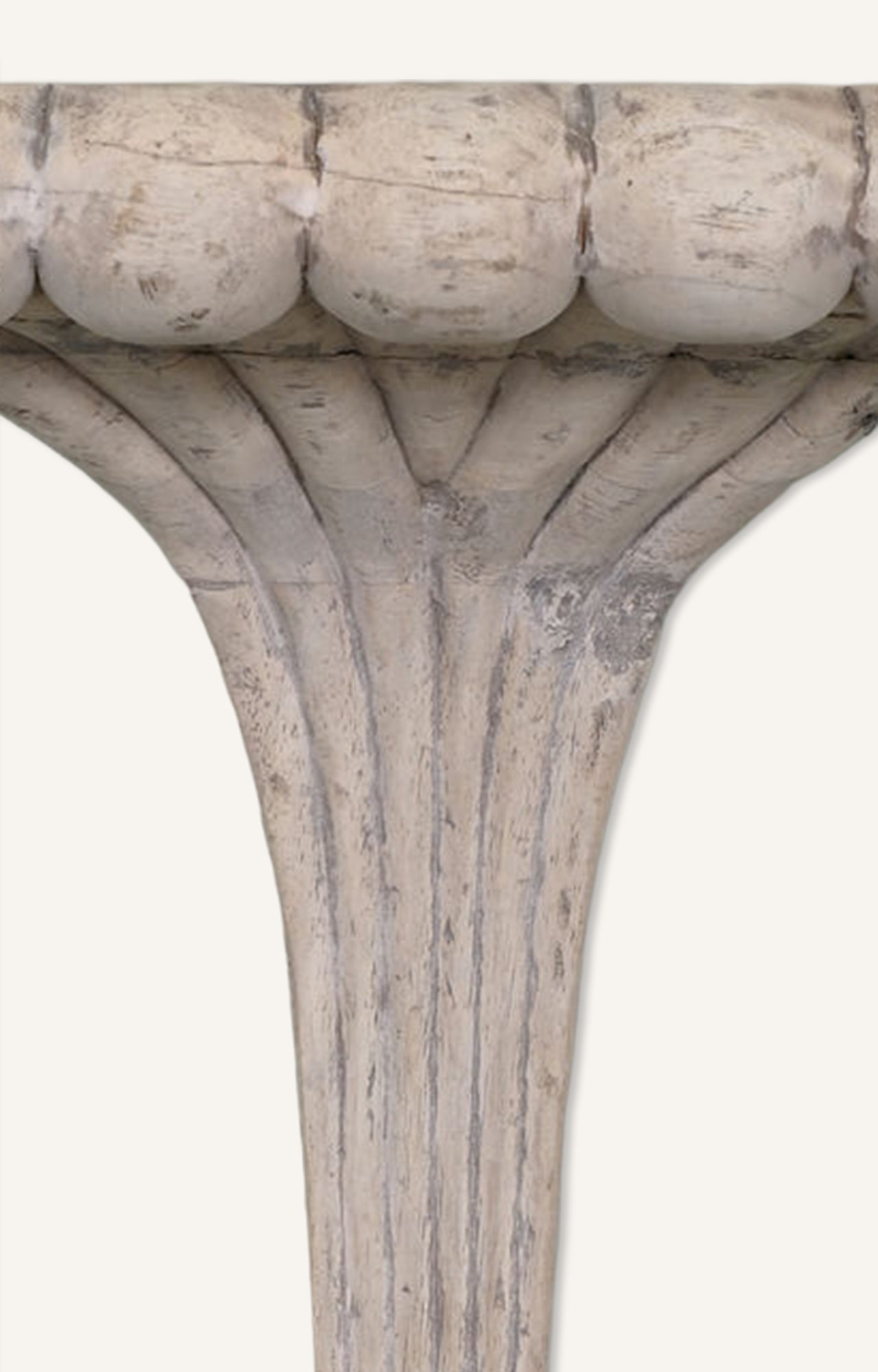 French Art Nouveau Deco Carved & Gilt Wood Wall Bracket_3