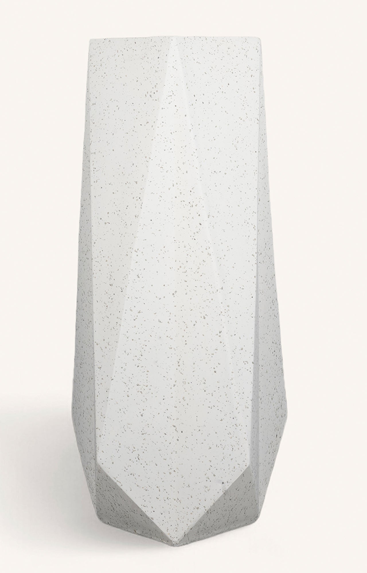 Geometric White Planter