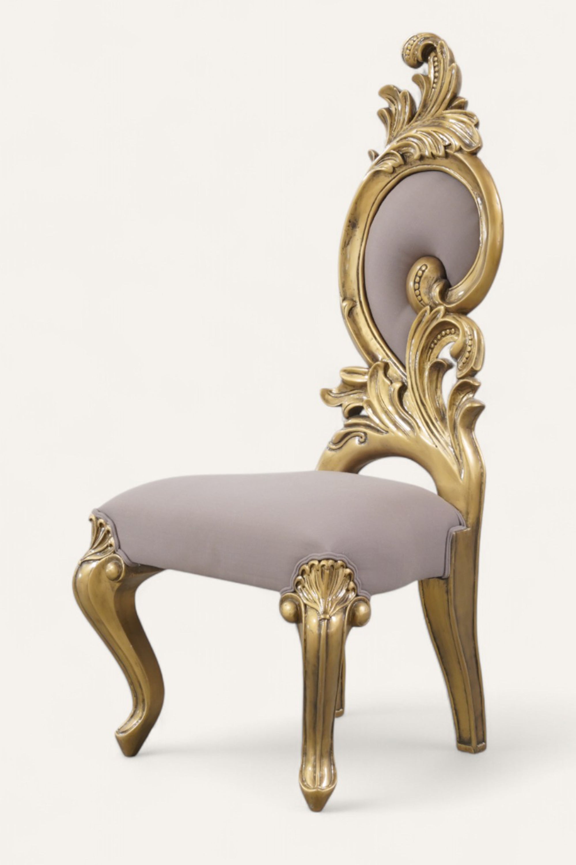 Gold Leaf Baroque Dining Chair