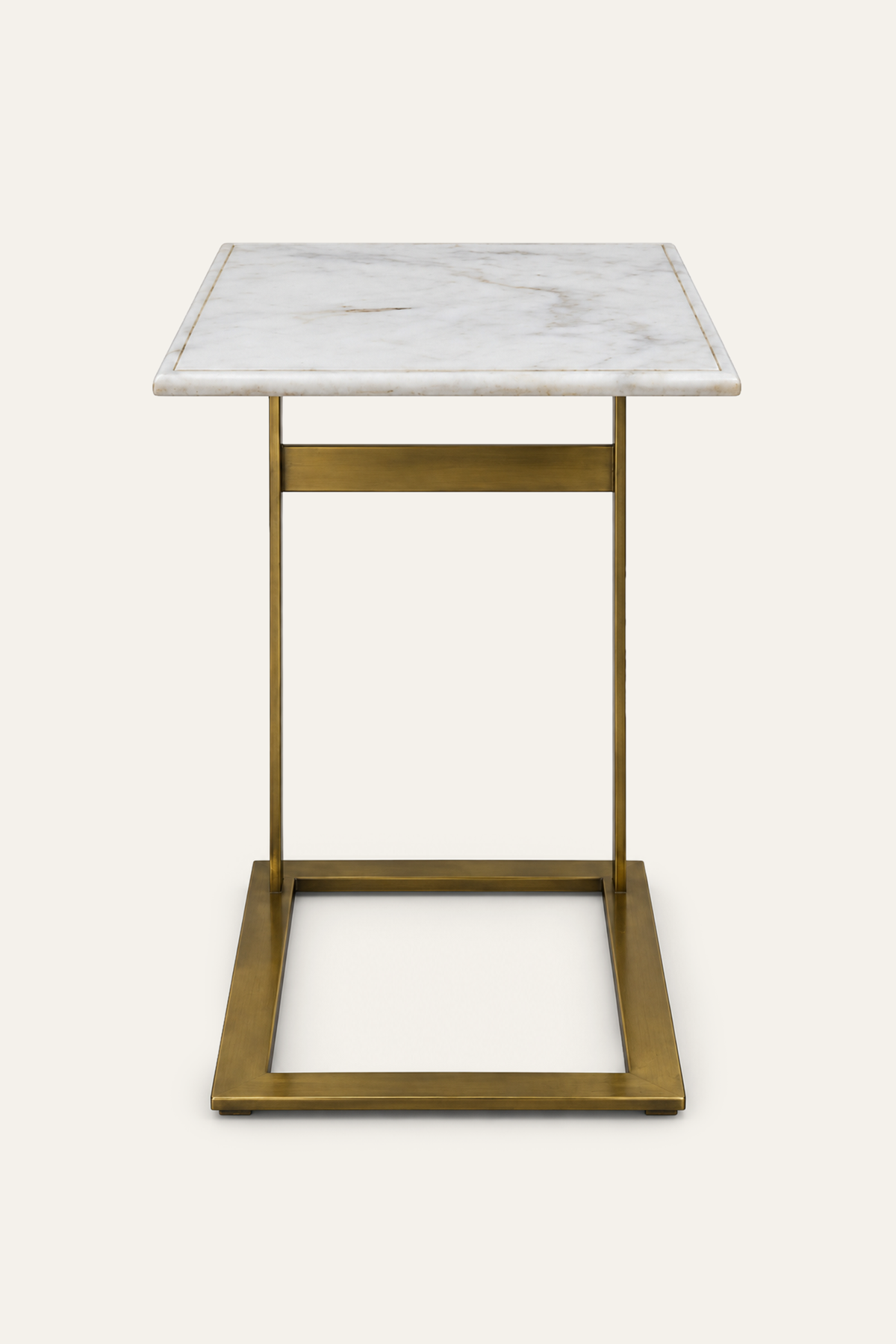 Gold Metal Side Table