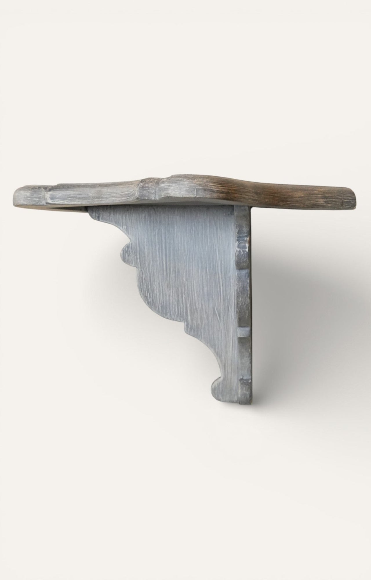 Grey Wooden Wall Bracket