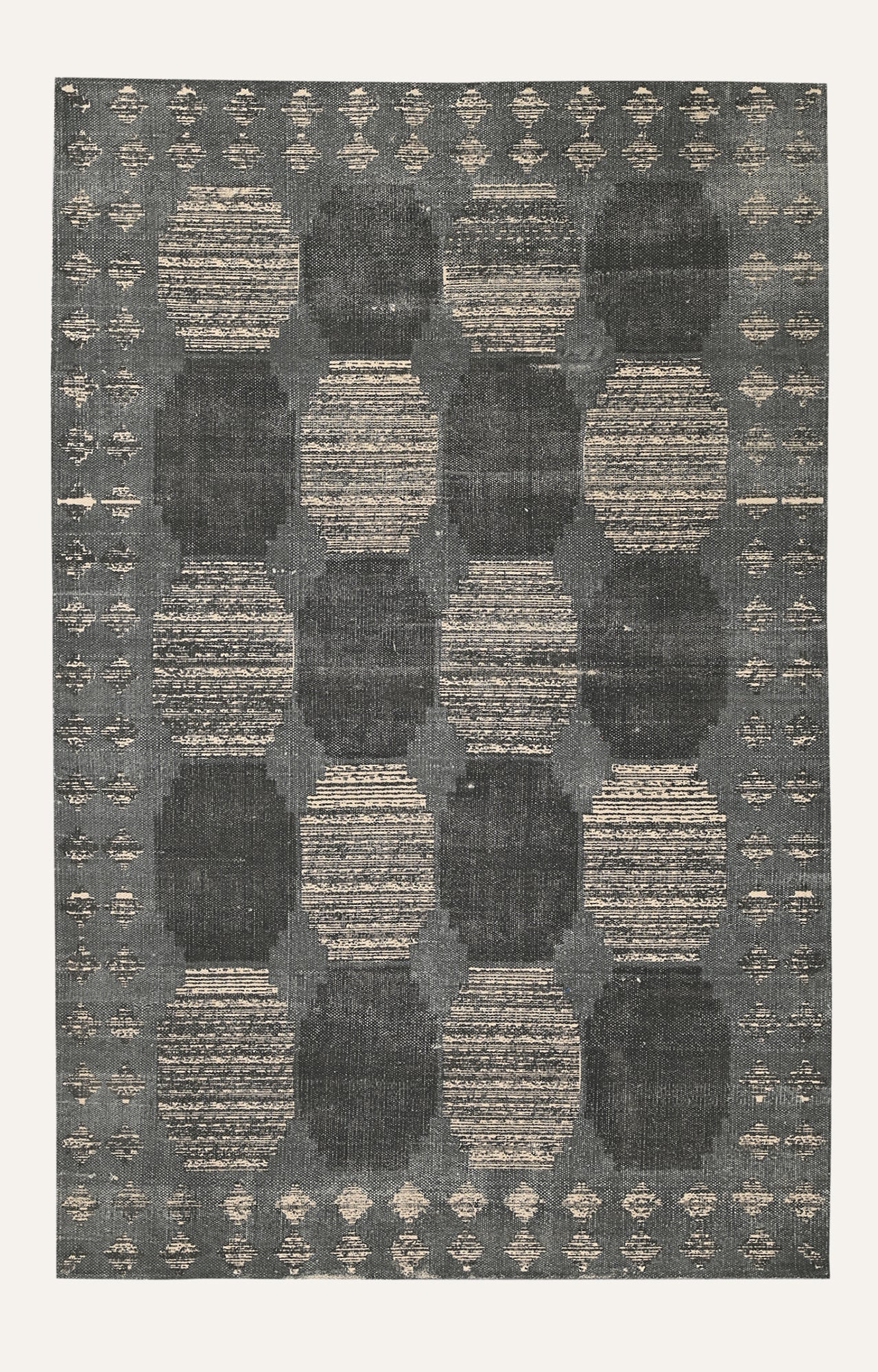 Grid Cotton Rug