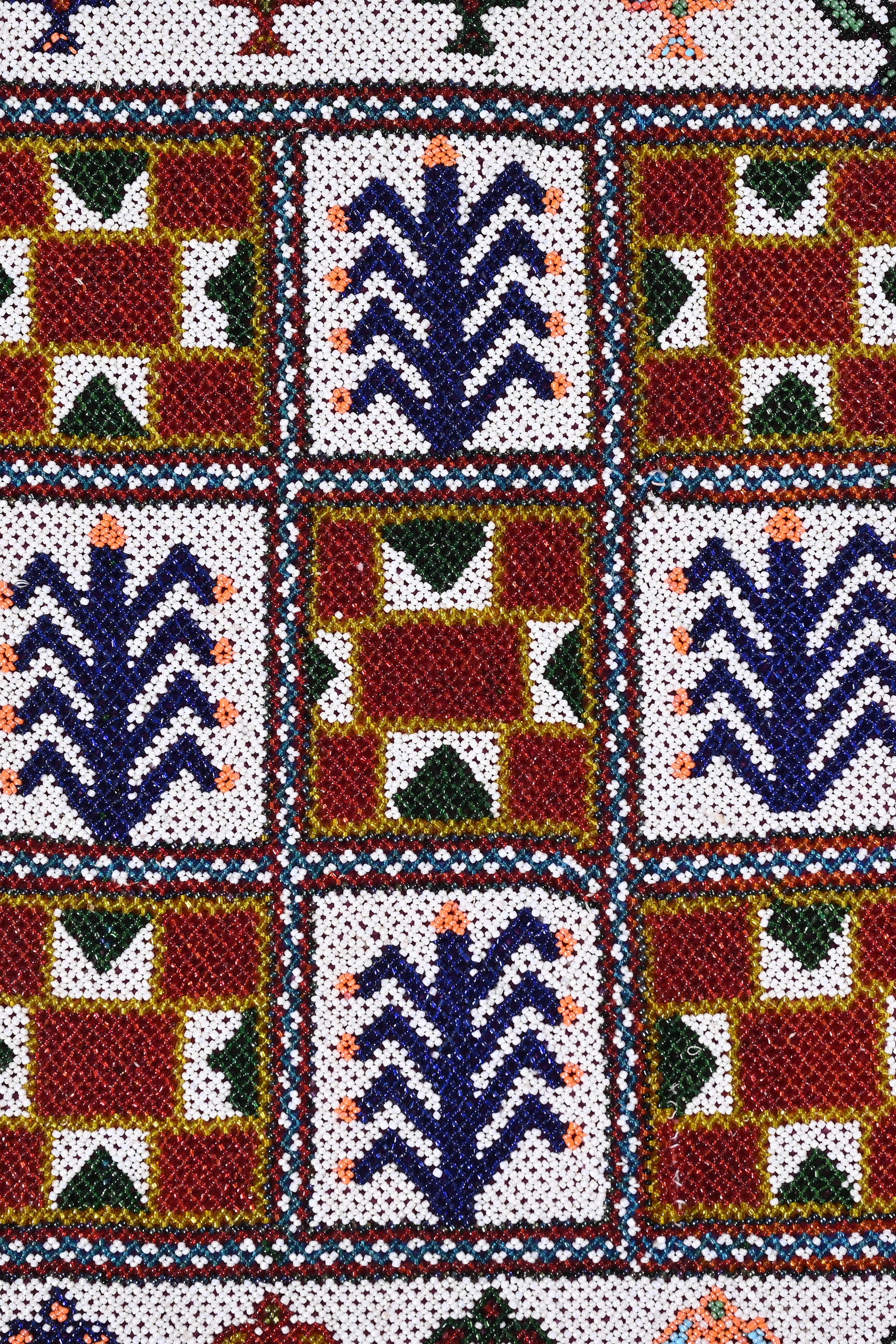 Gujarati Beadwork Wall Hanging Design