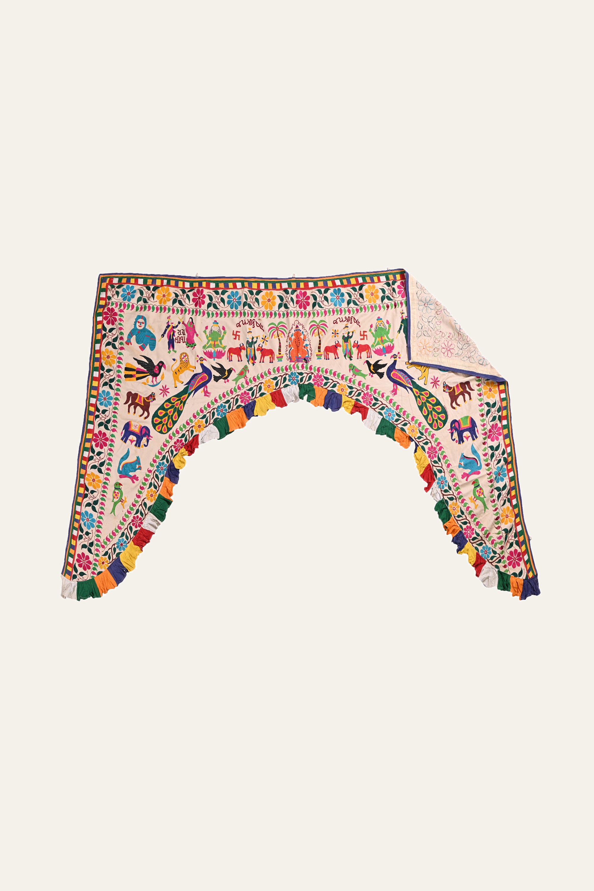 Gujarati Mirror Work Door Hanging
