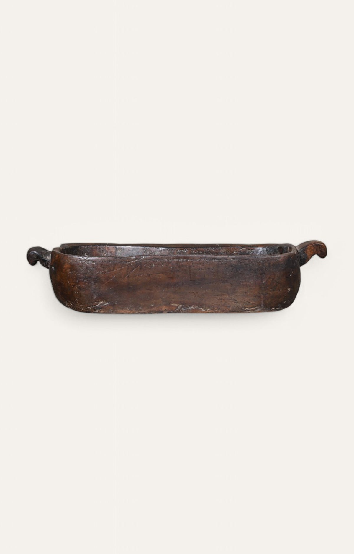 Handcrafted wooden serving tray for home