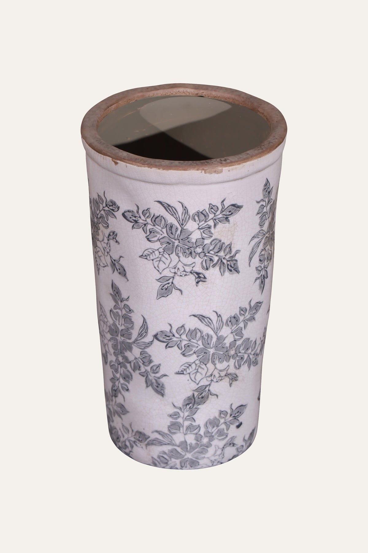 Handpainted Floral Vase