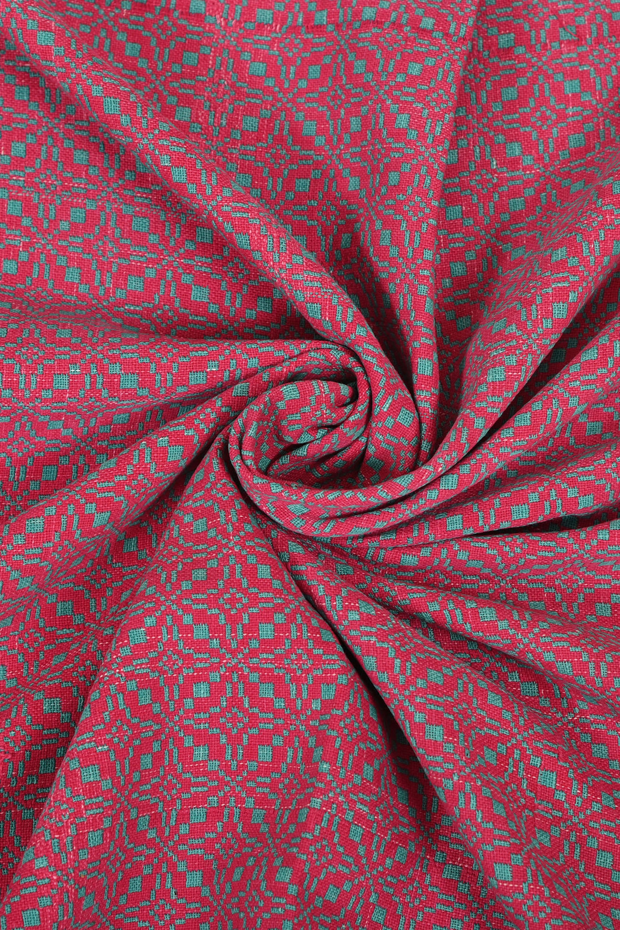 Handwoven Cotton Khes Textile Wall Decor