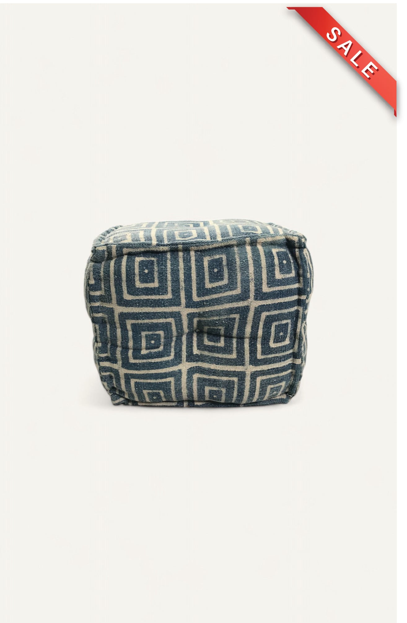 Handwoven Pouf Stool