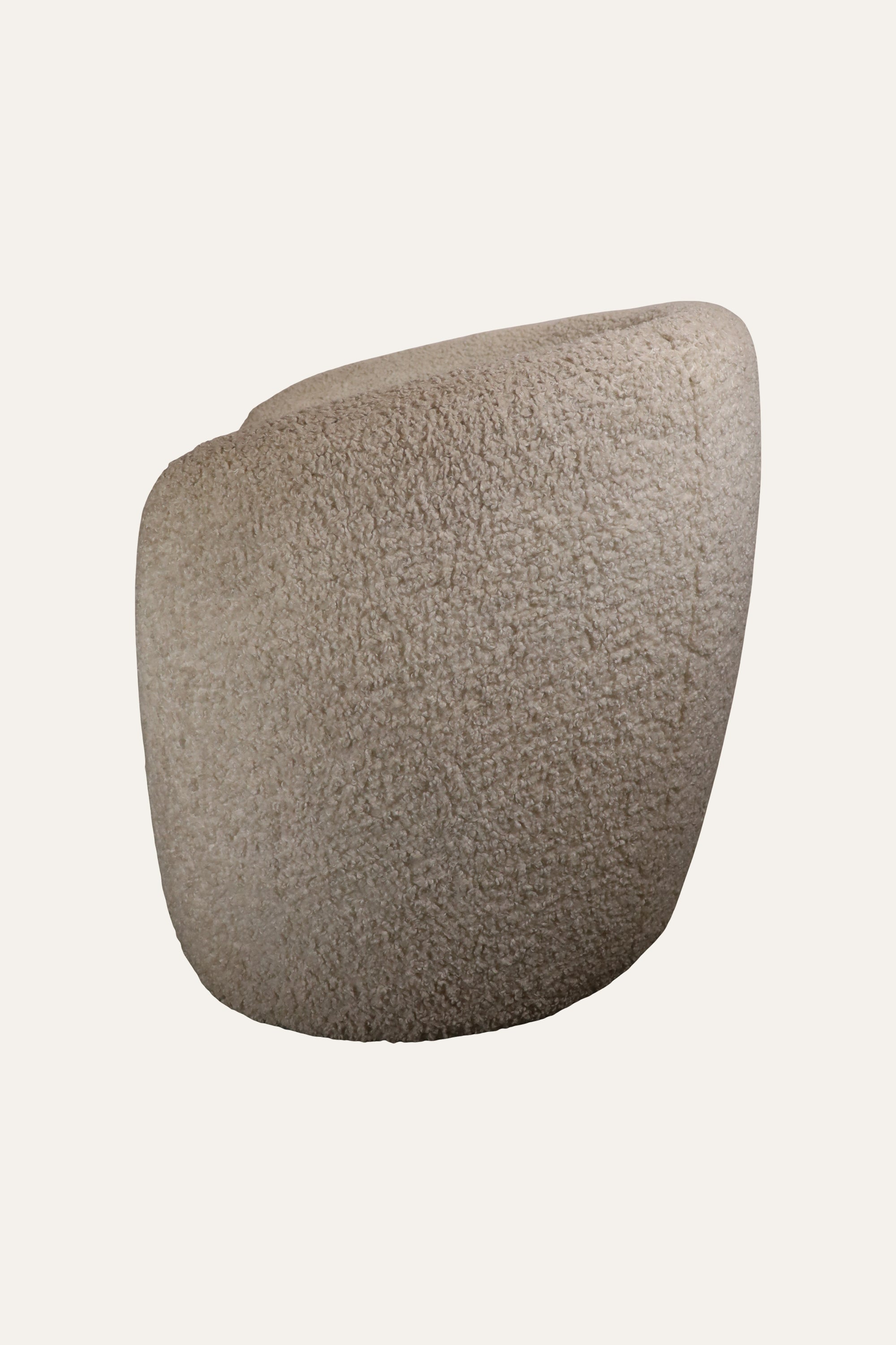 Modern Upholstered Barrel Armchair for Living Room & Bedroom