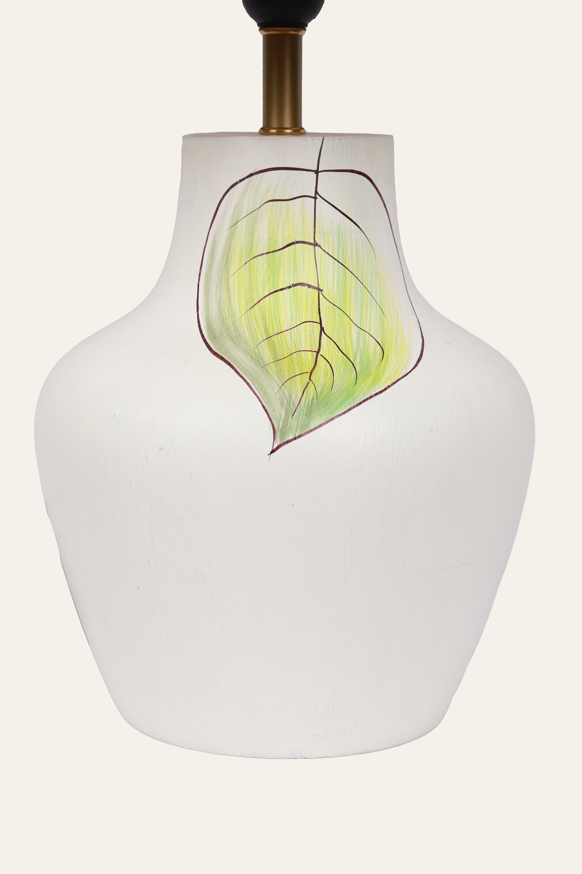 Floral Hand Painted Table Lamp for Premium Interiors