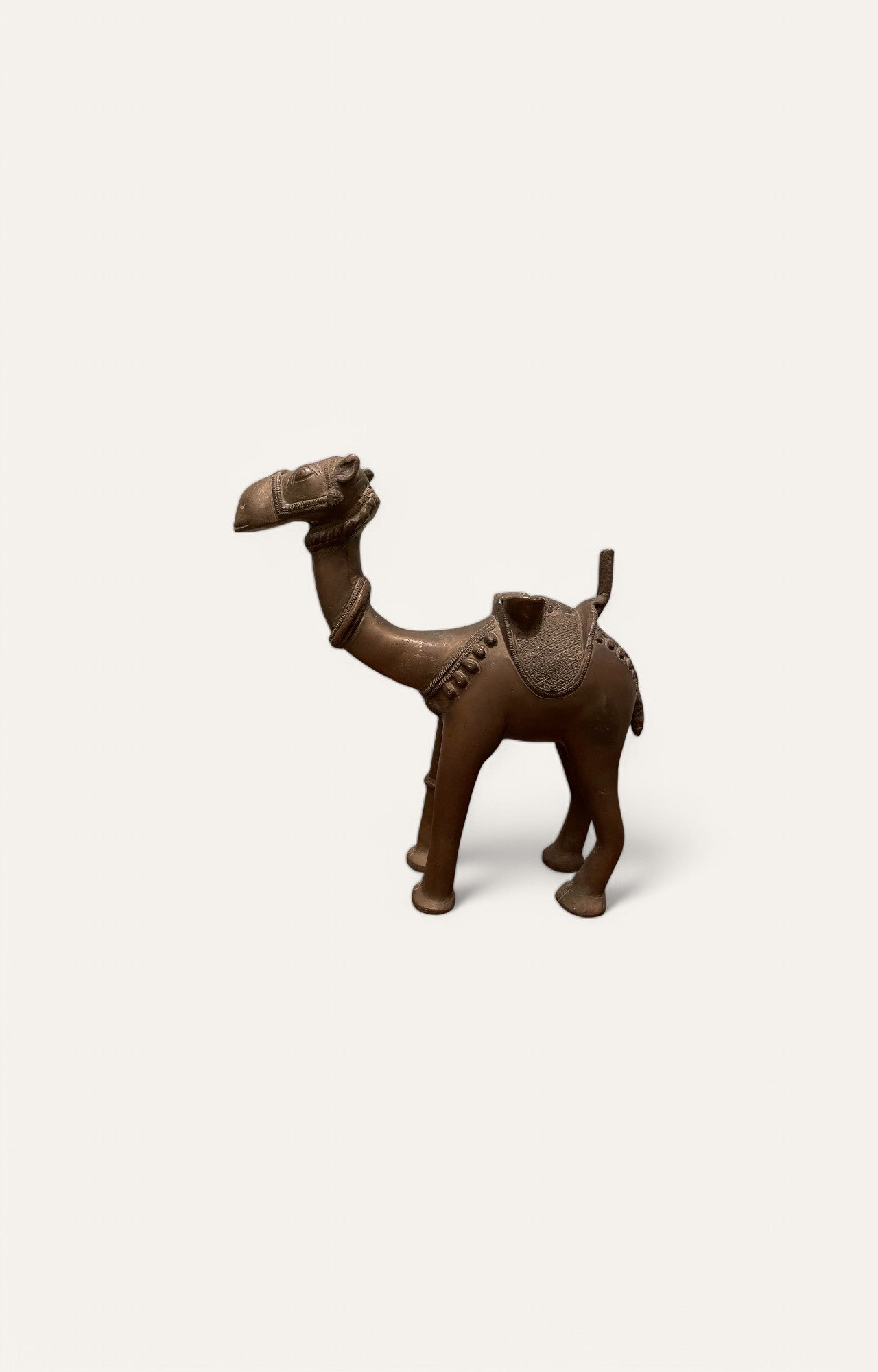 Camel Handcrafted Antique Brass Art Statue