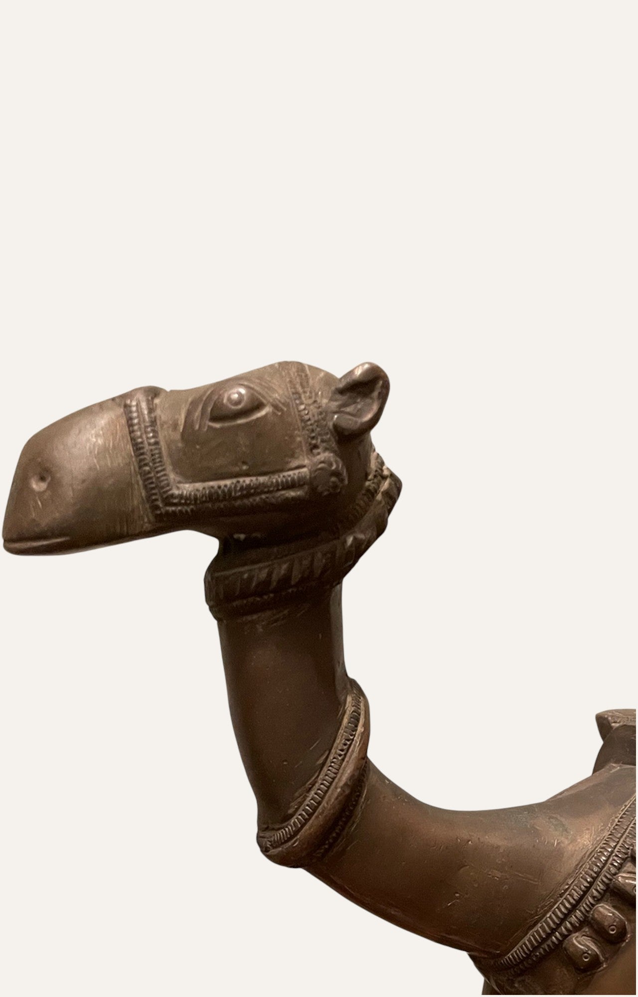 Camel Handcrafted Antique Brass Art Statue