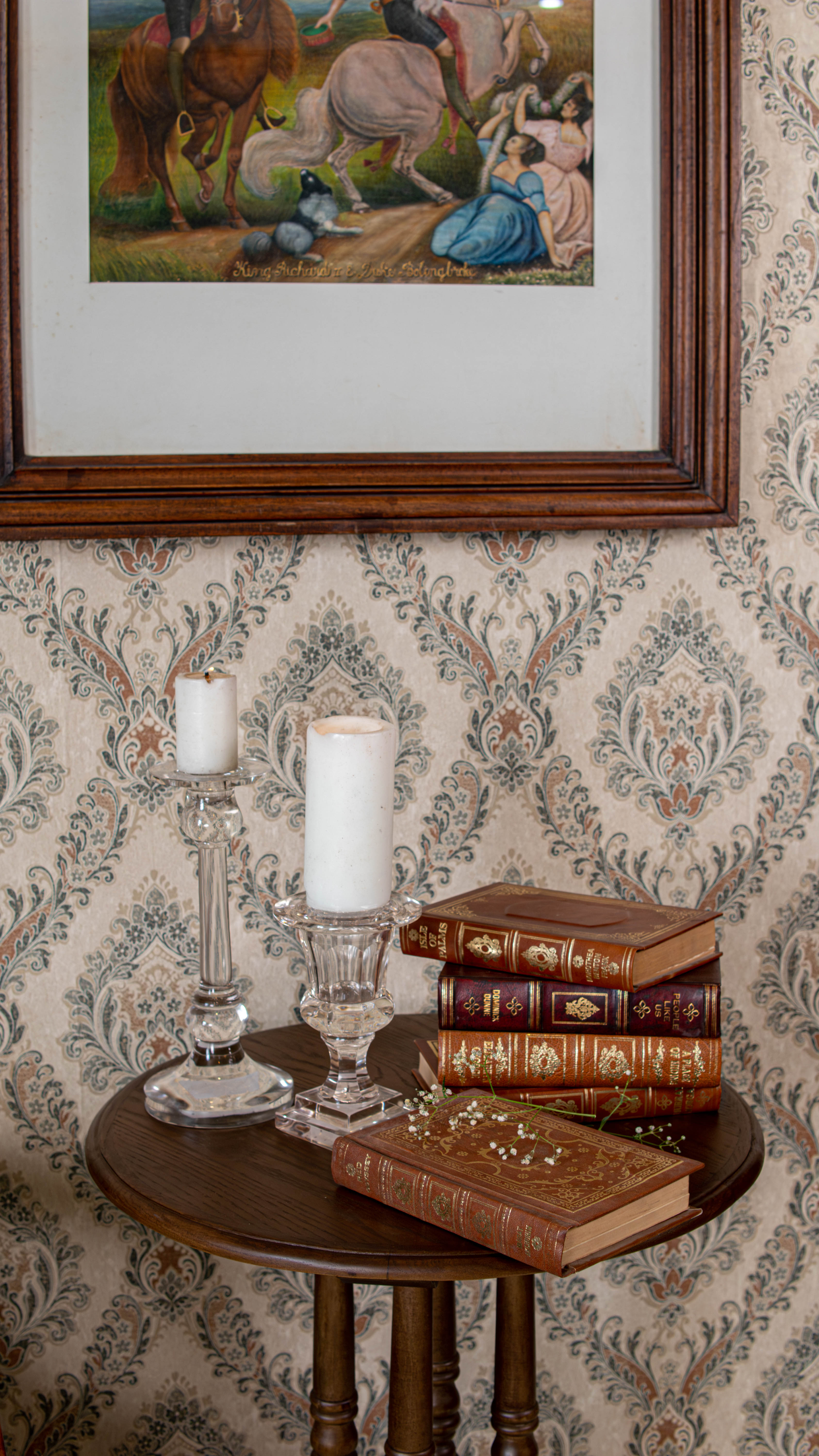 Vintage Faux Leather Book