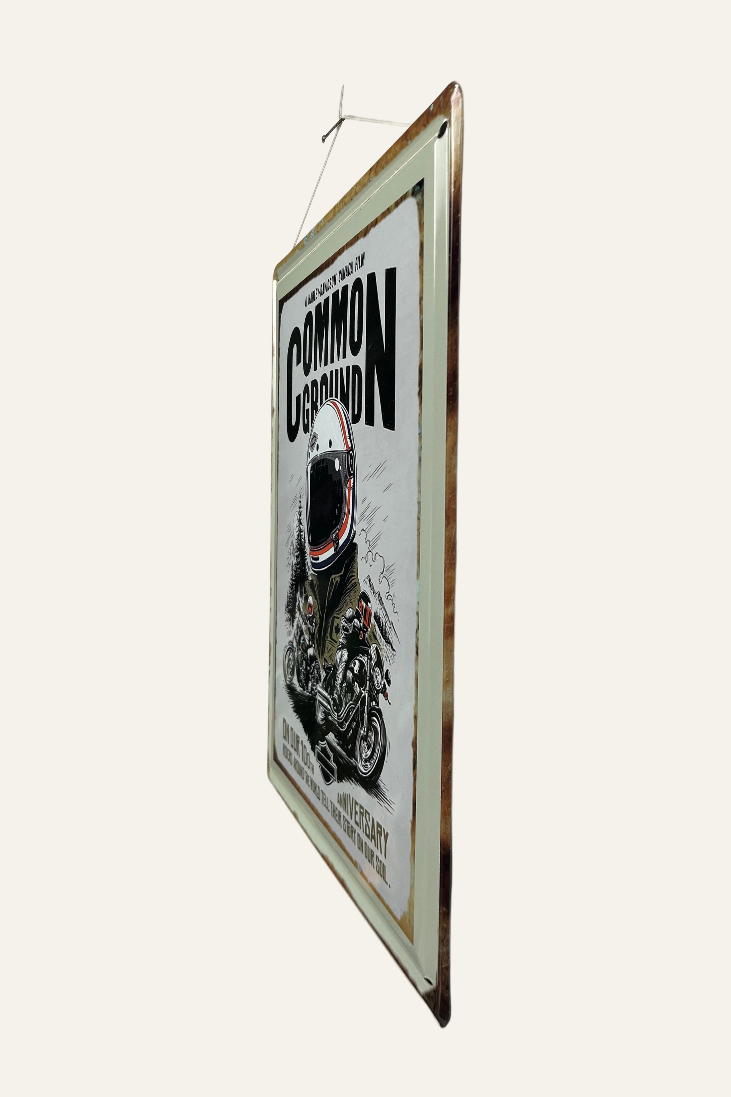 biker theme wall decor man cave