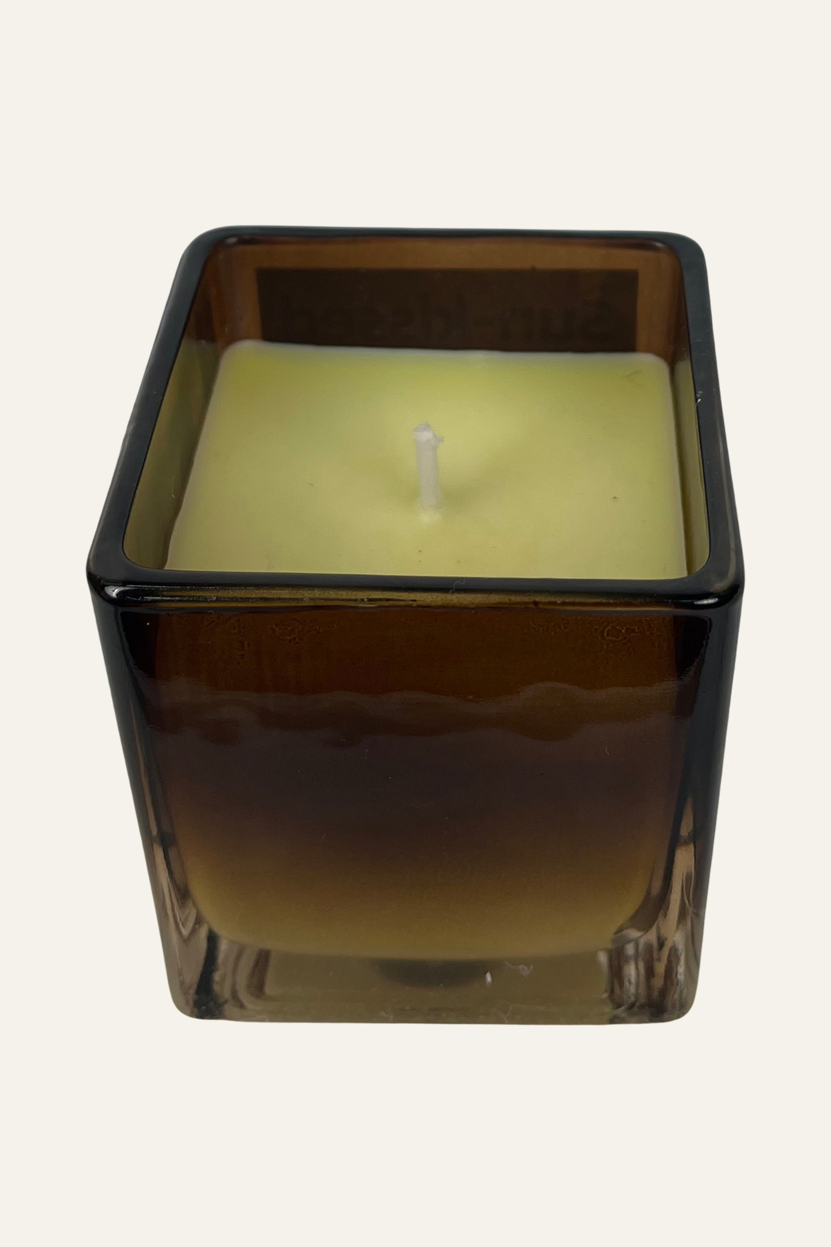 sun kissed textured soy wax candle