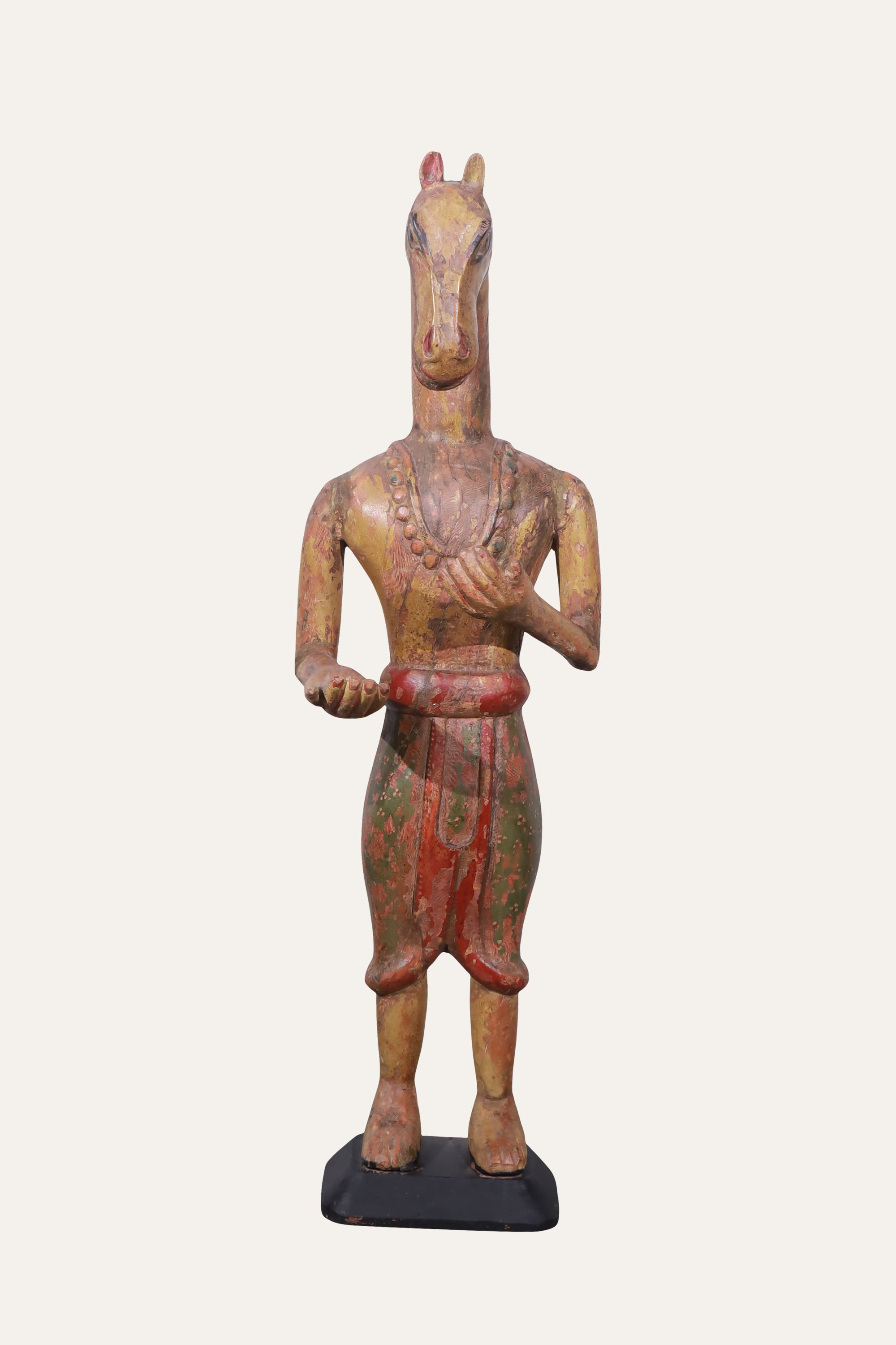 Hindu Mythology Figurine Tumburu Decorative Sculpture