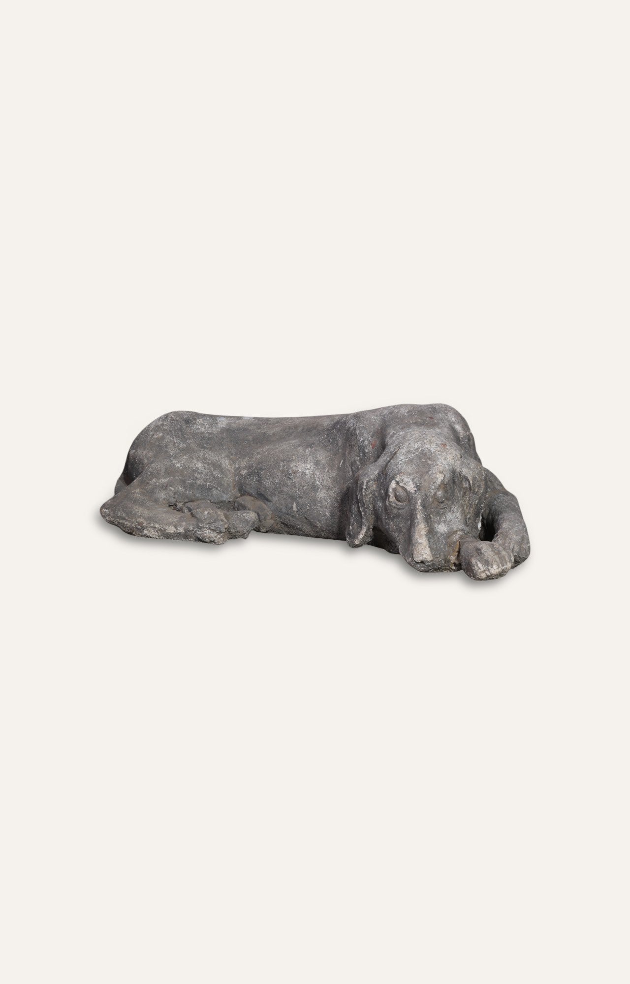 Sleeping Dog Sculpture
