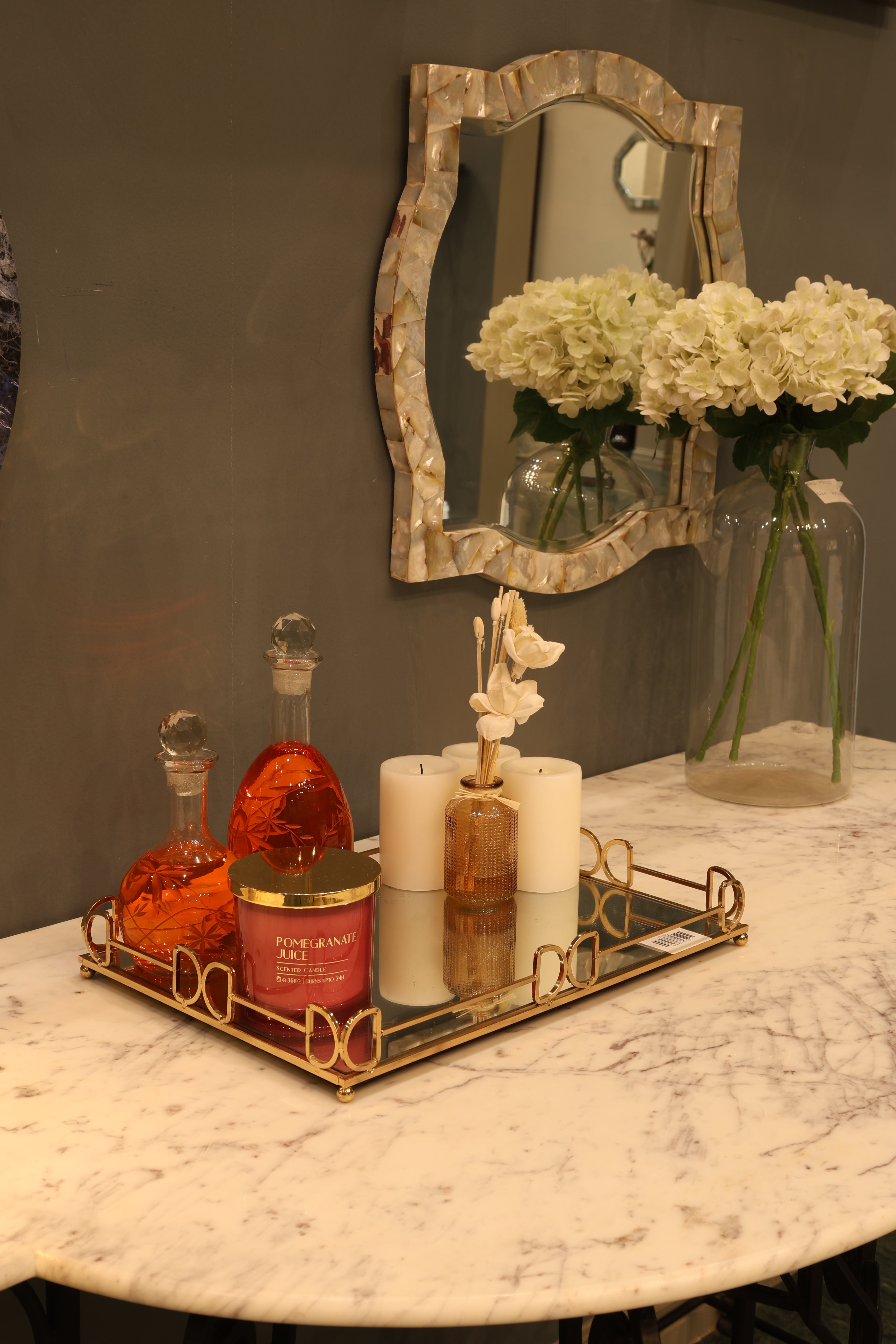 Decorative Iron Tray