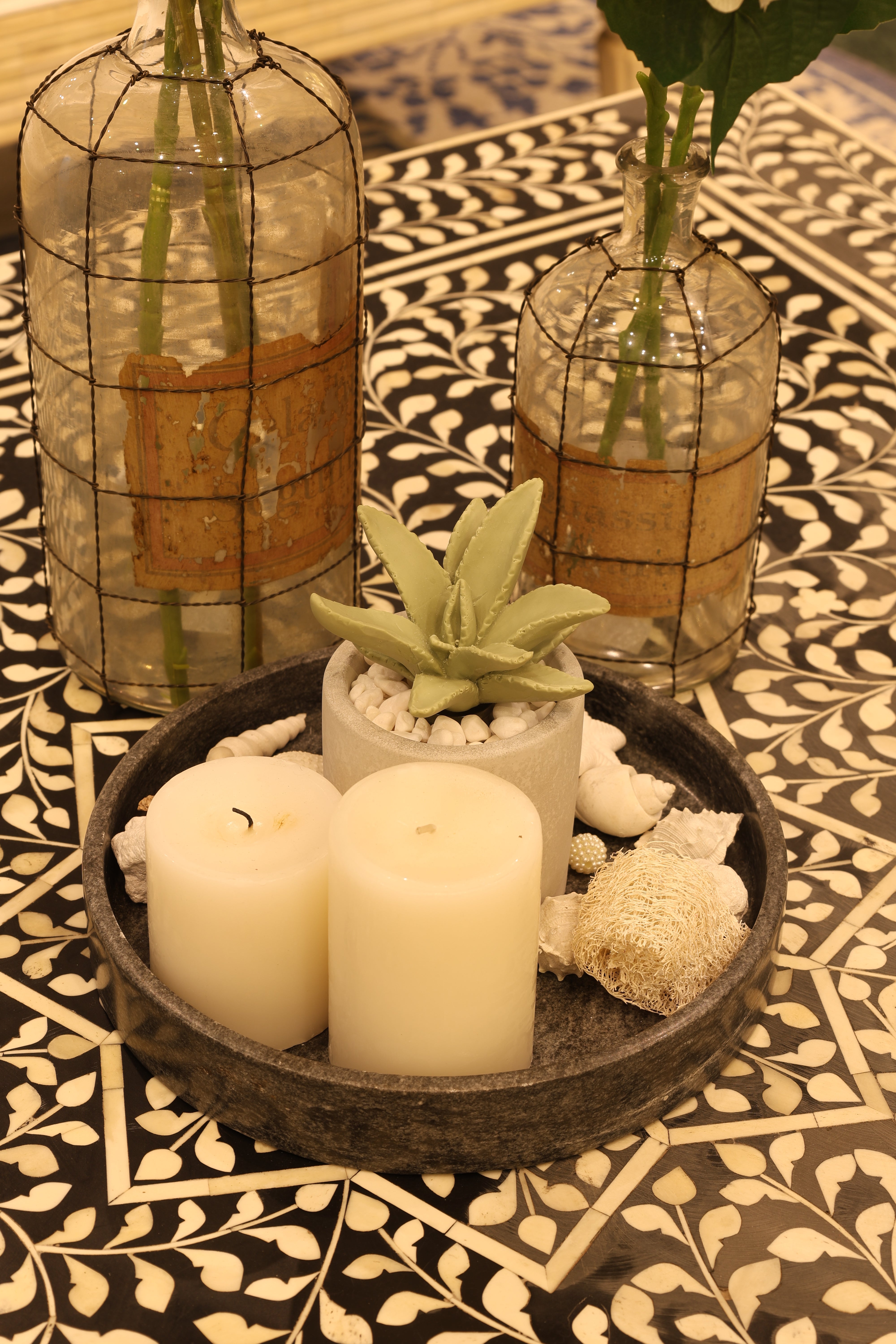 Aloe Cement Aroma Diffuser