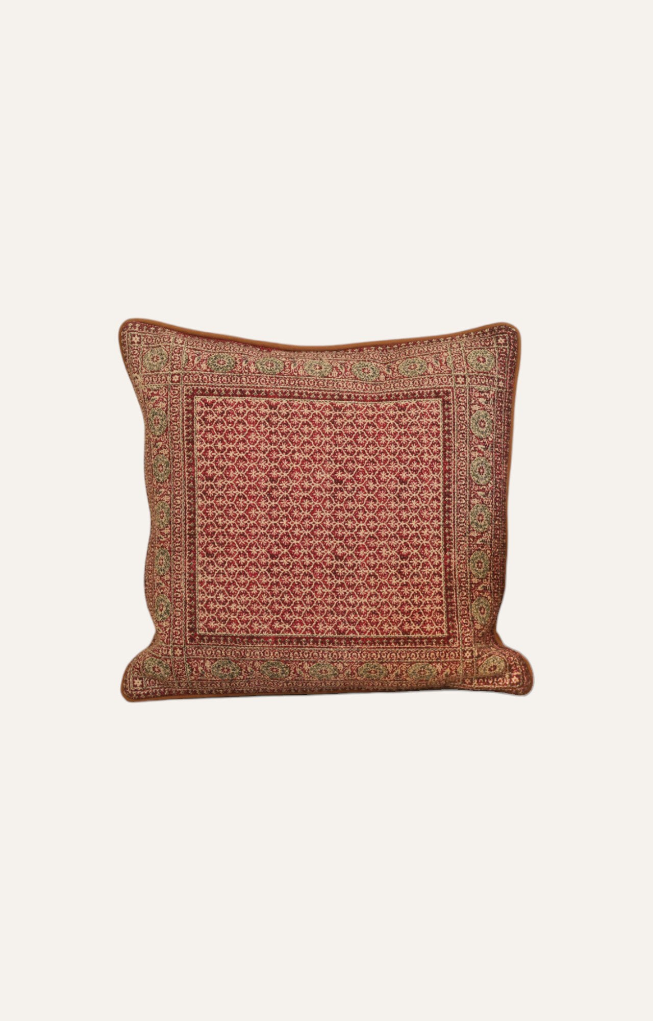 pink heritage Cotton Cushion