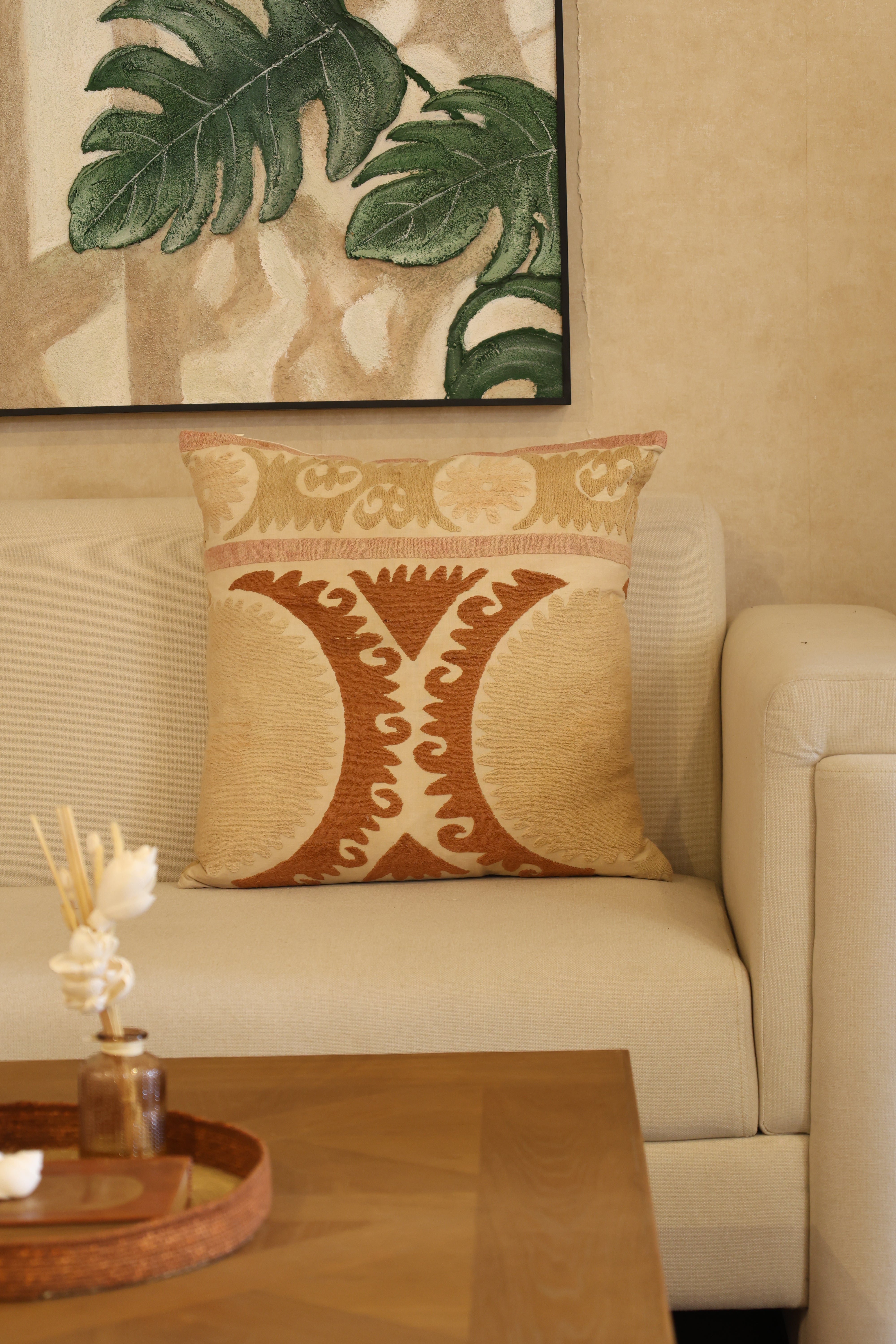 Rustic Autumn cushion