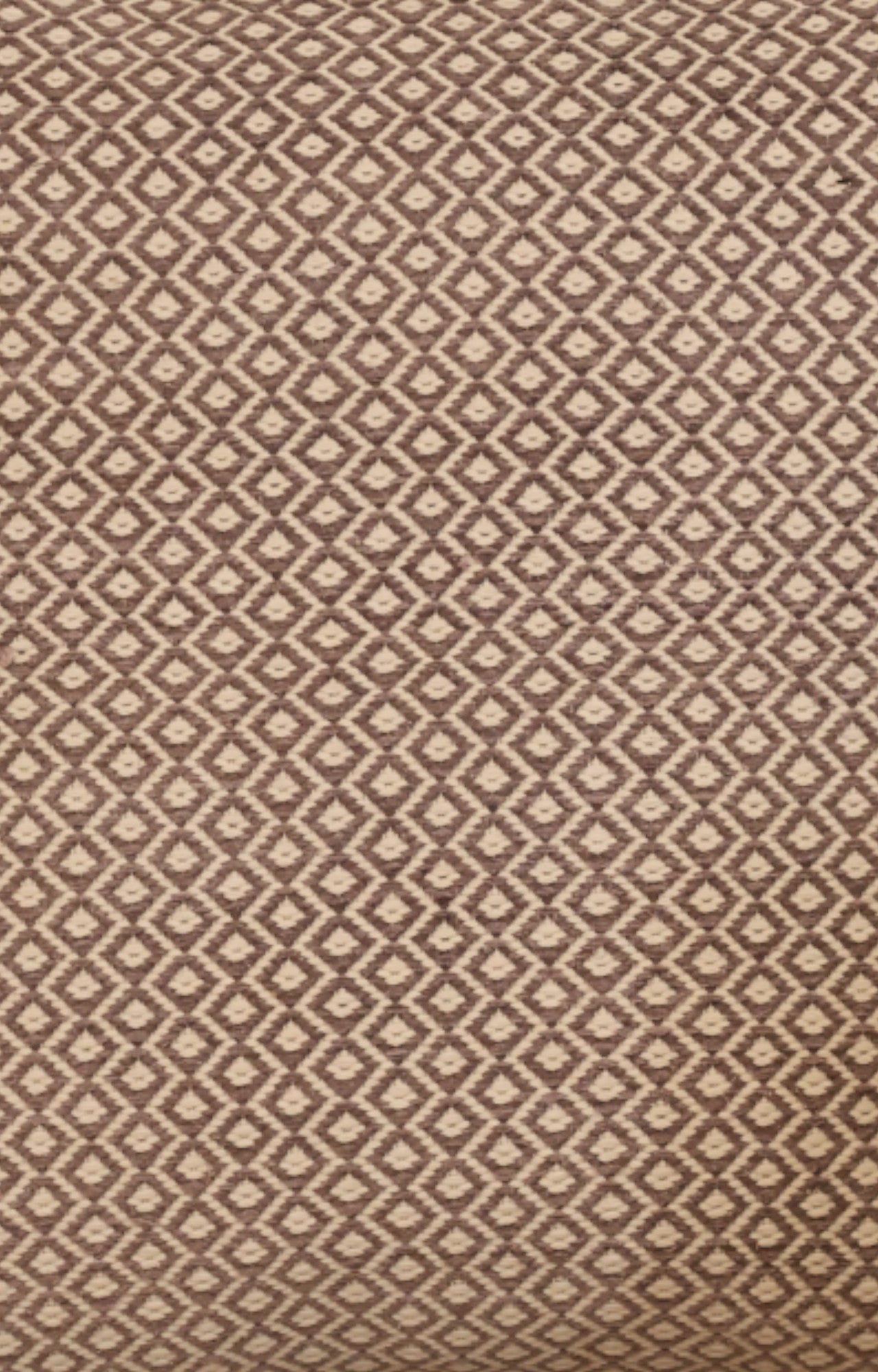 Grey geometric cushion cover