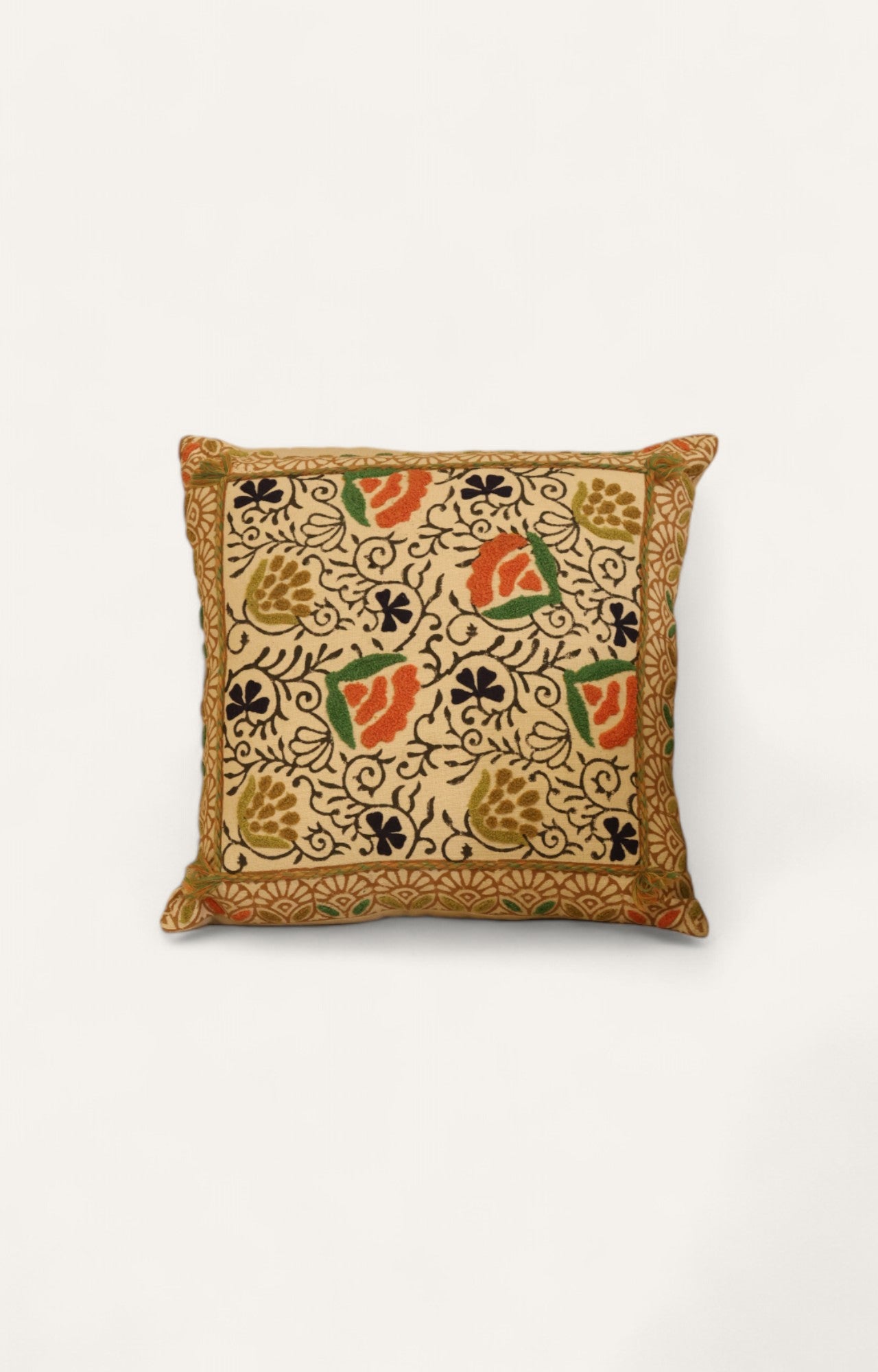 Delicate florals cushion cover