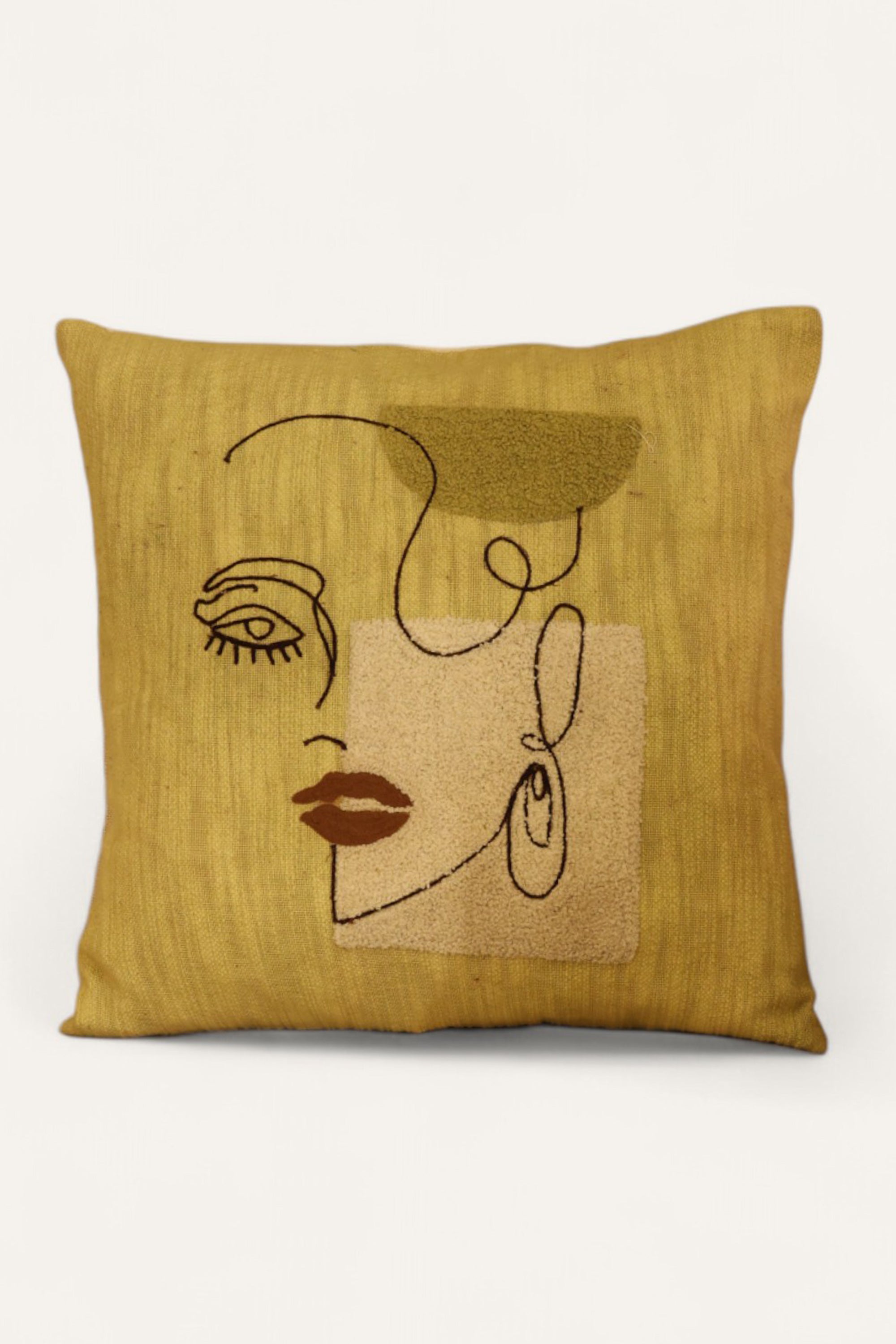 Modern grace cushion cover