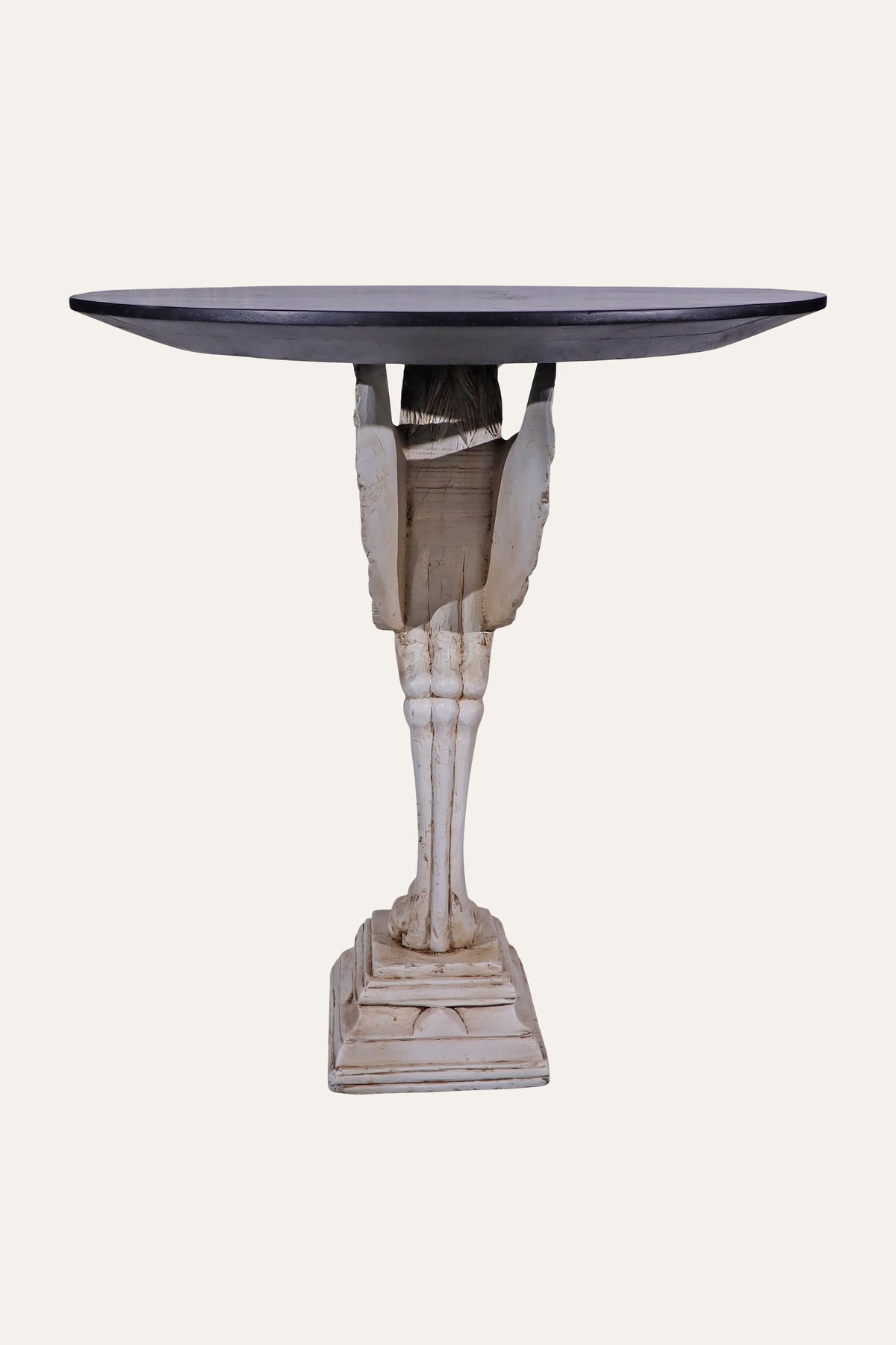 Dual Toned Griffin Pedestal Cocktail Table for Home Bars