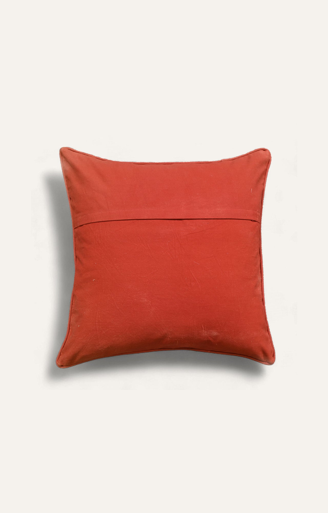 Ikat cushions covers in sunset color_detailed