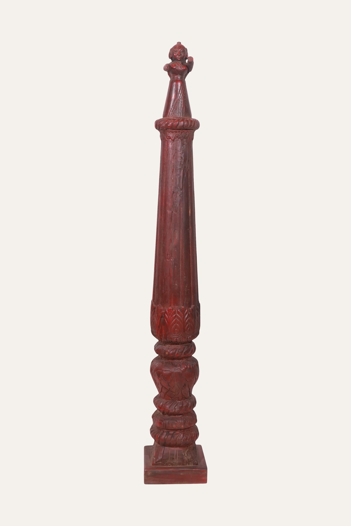 Indian Folk Art Wooden Doll