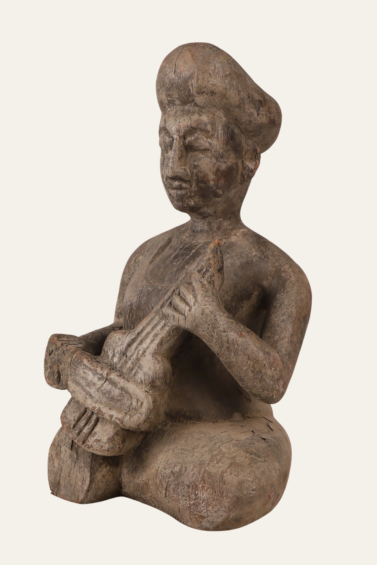 Indian folk musician showpiece for living room