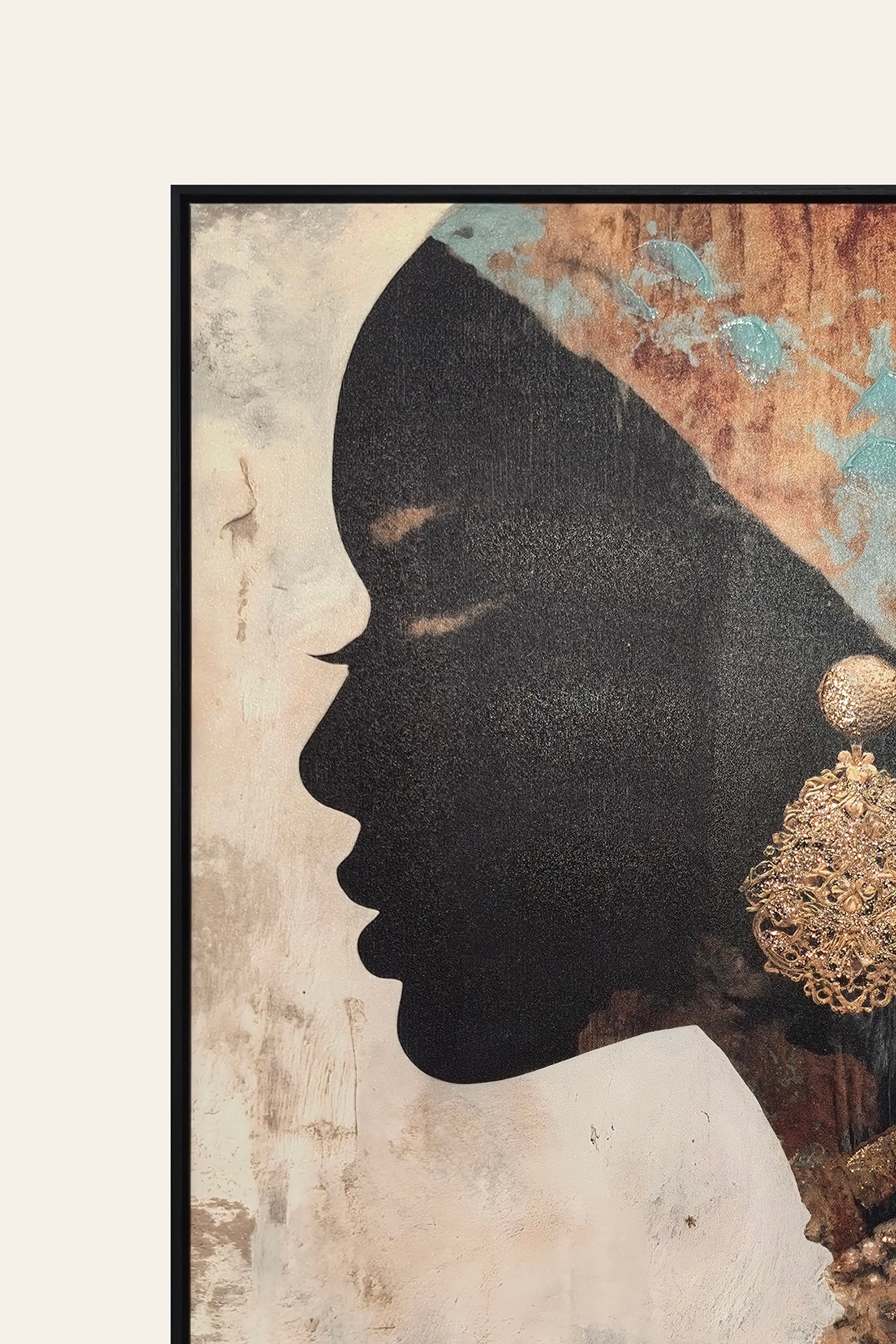 Lady Oil Painting