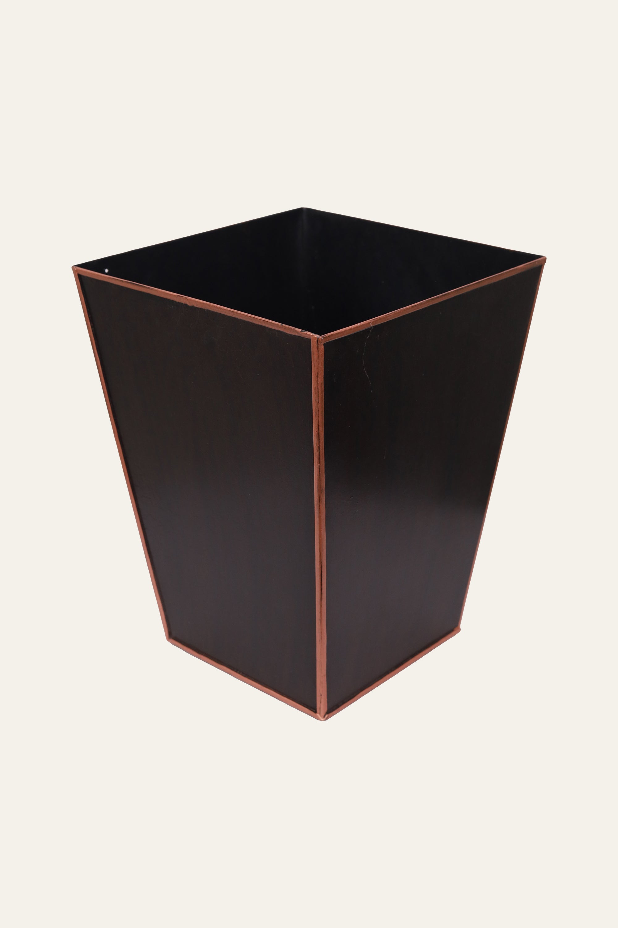 Luxury Black Decorative Dustbin