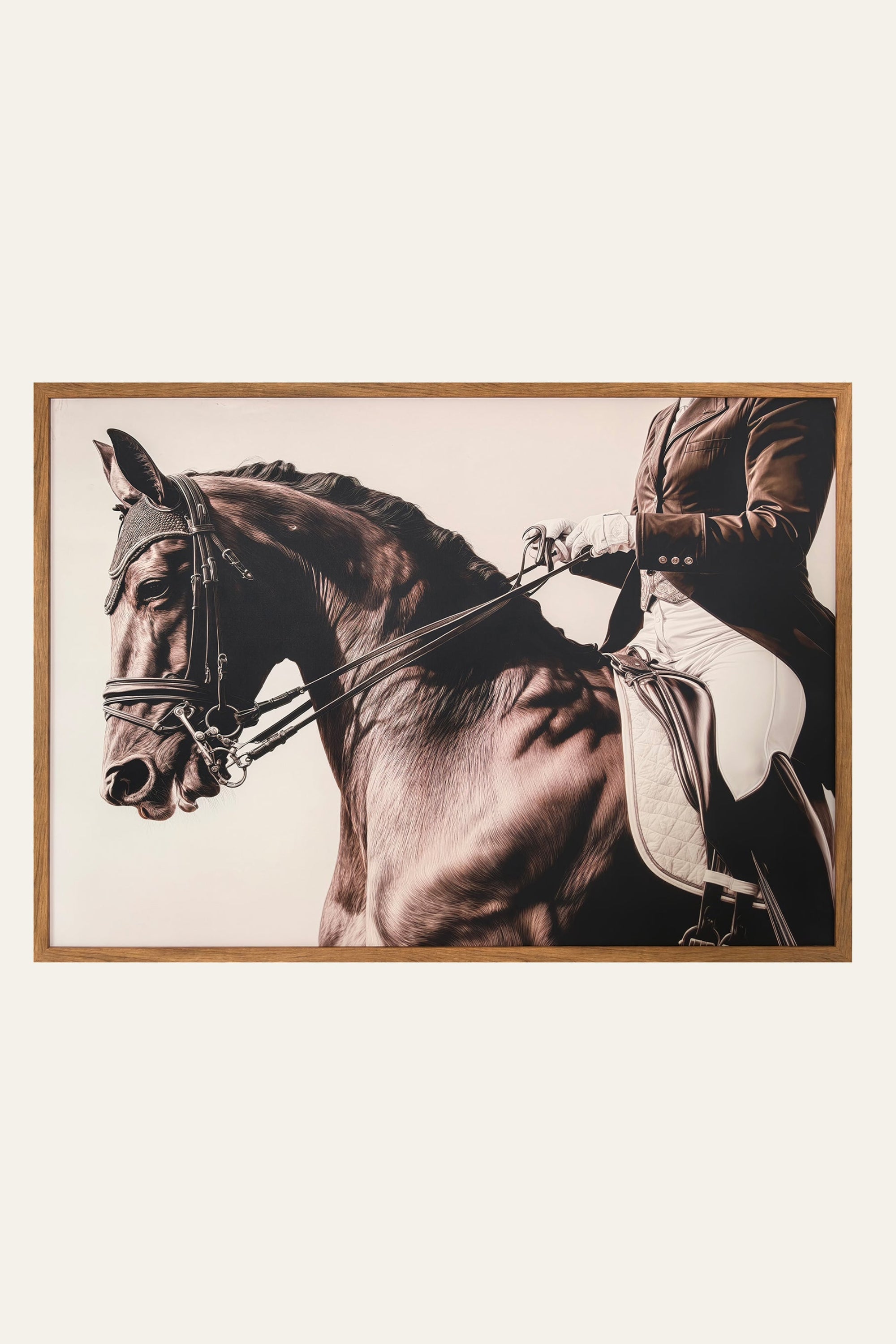 Luxury Horse Portrait Canvas Wall Art
