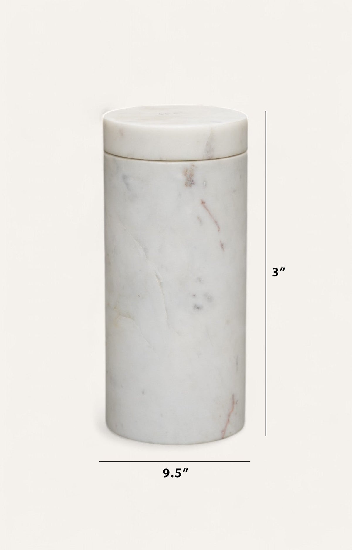 Marble box for incense stick storage