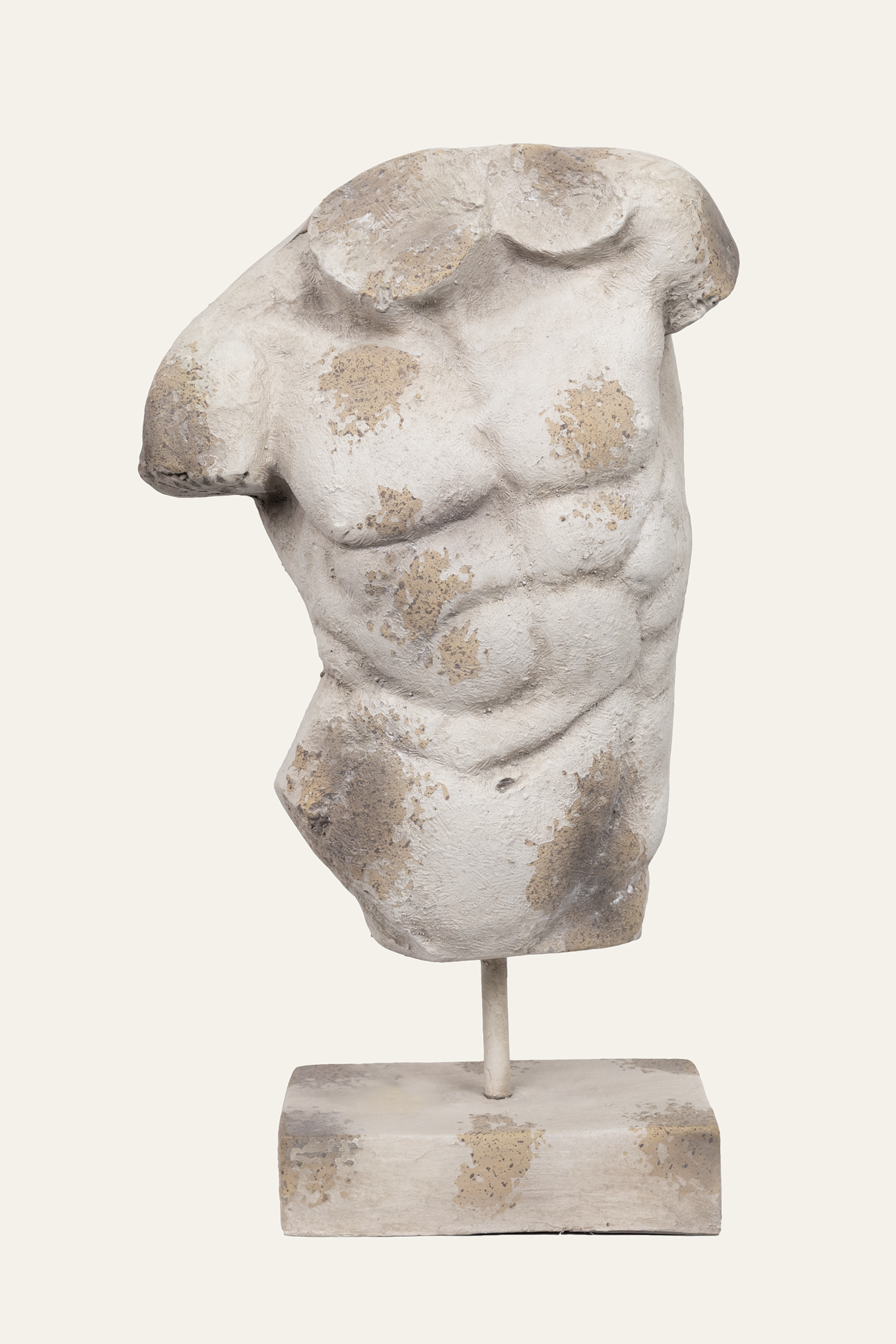 Modern Abstract Polyresin Sculpture