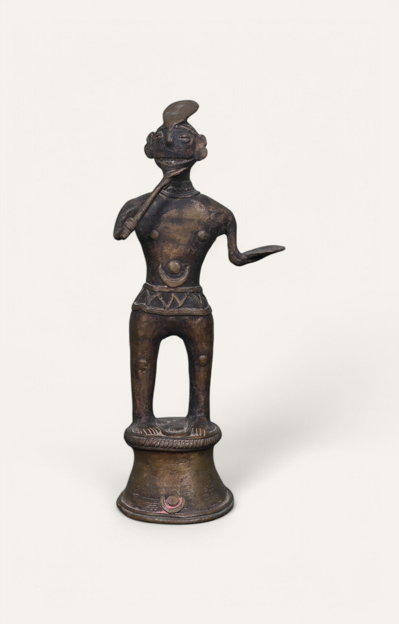 Man Brass Sculpture