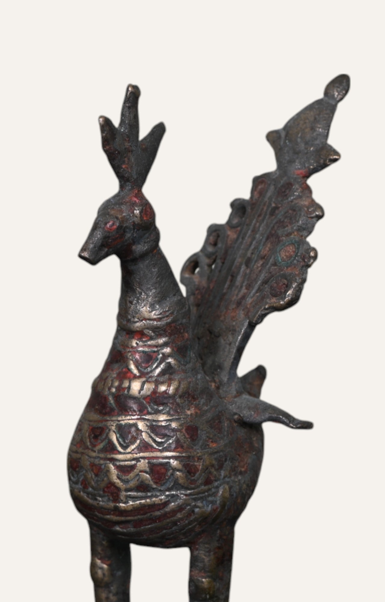Peacock Figurine