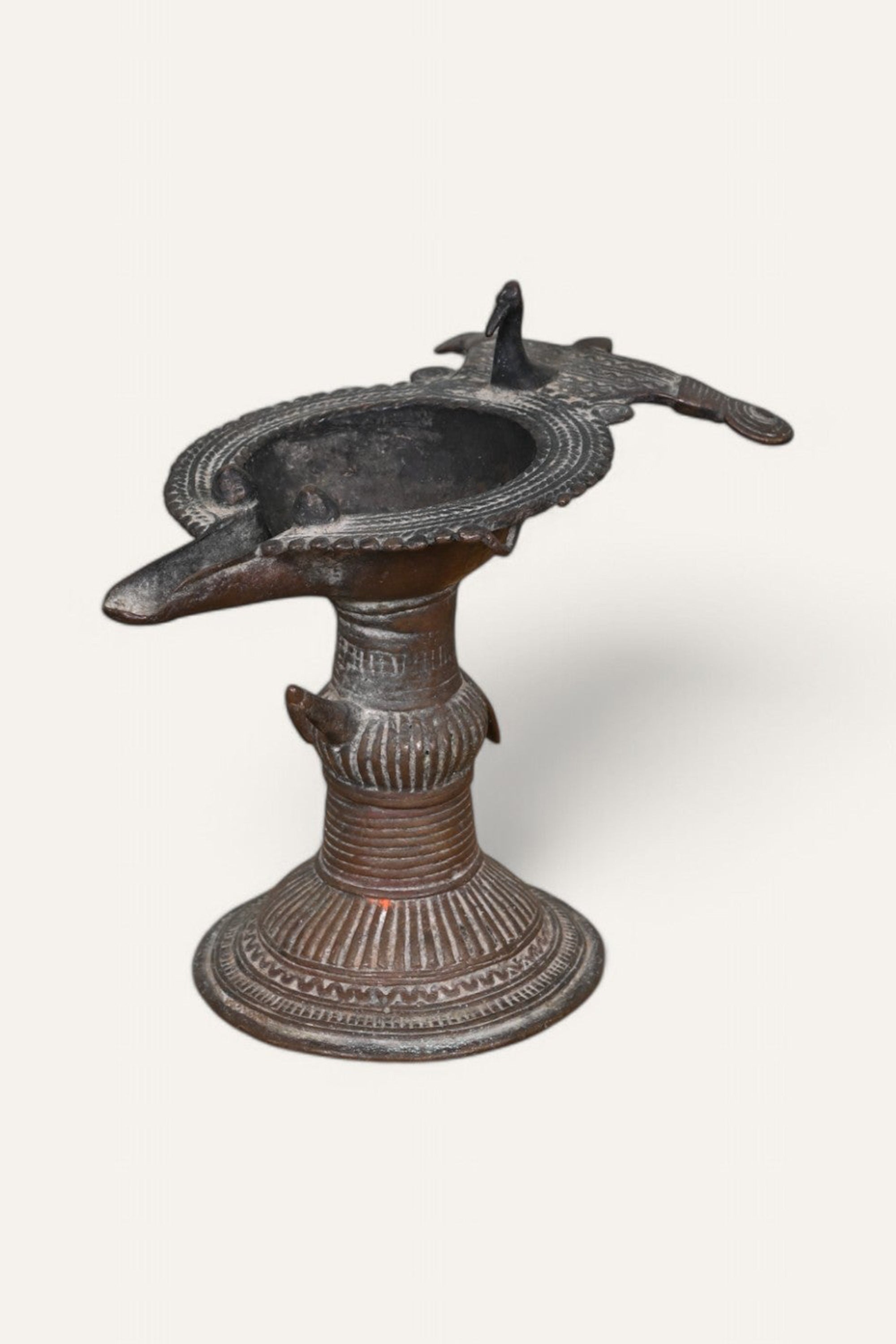 Maher Vintage Brass Oil Lamp