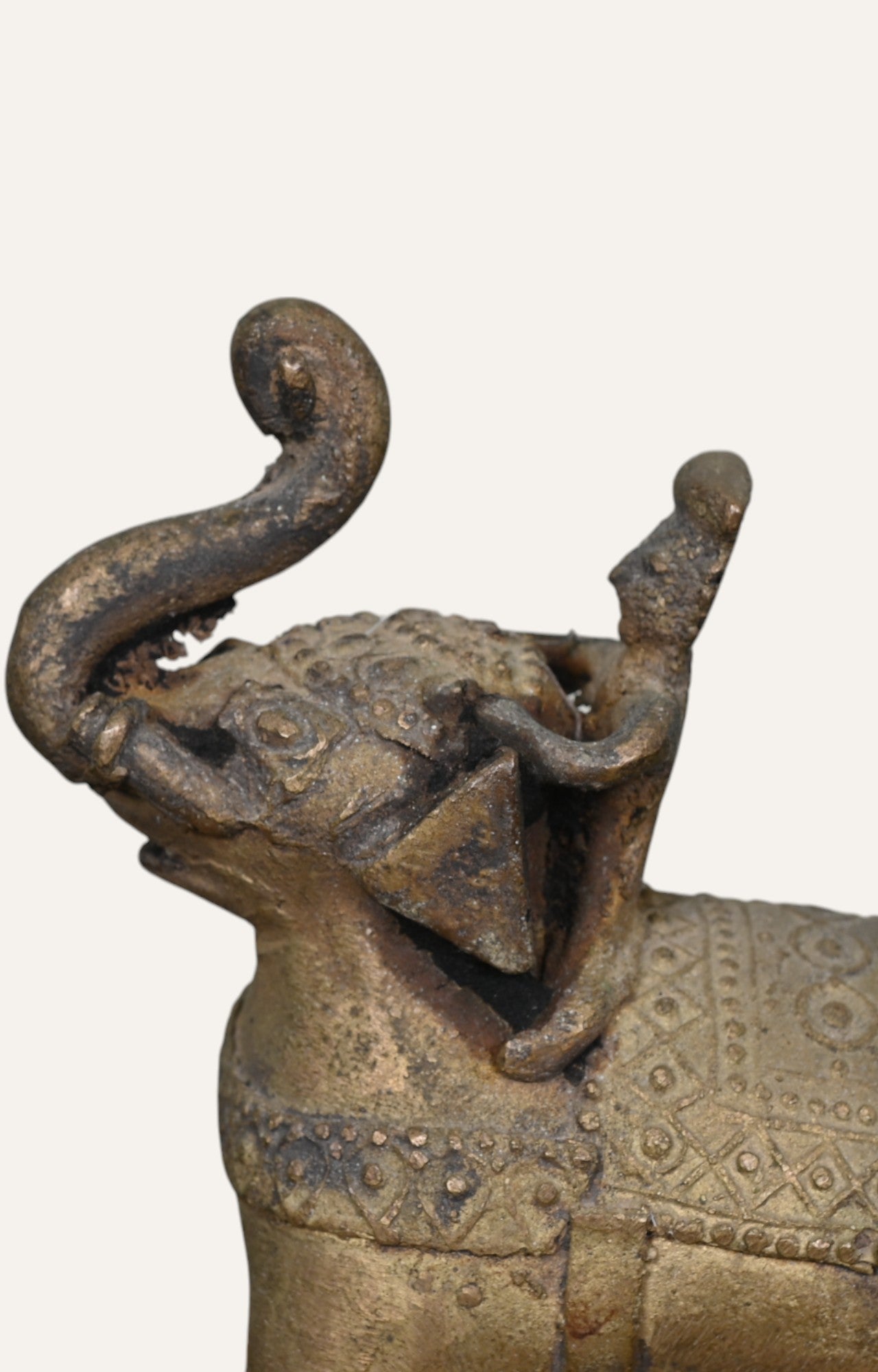 Brass Elephant statue