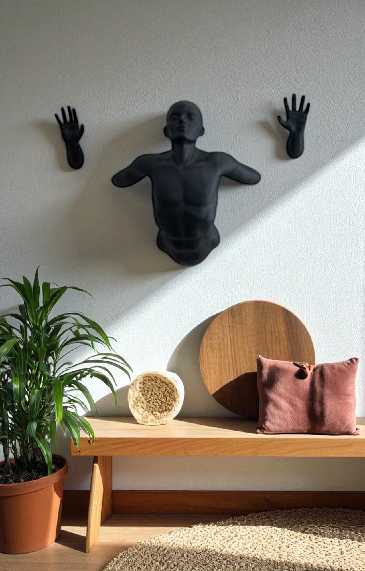 Wall Man Figure